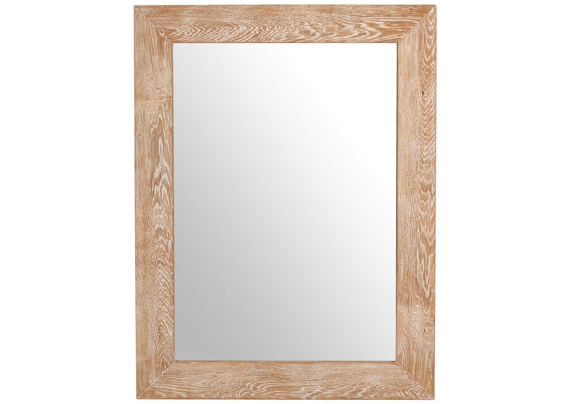 Cresthill White Oak Mirror,Meridian Furniture