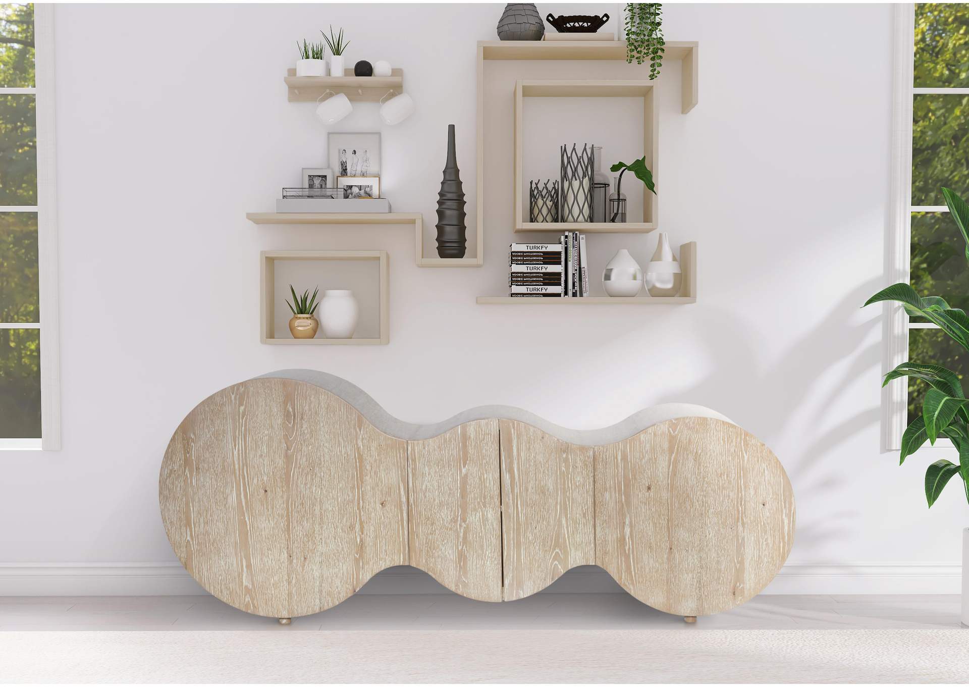 Sono Oak Sideboard - Buffet,Meridian Furniture