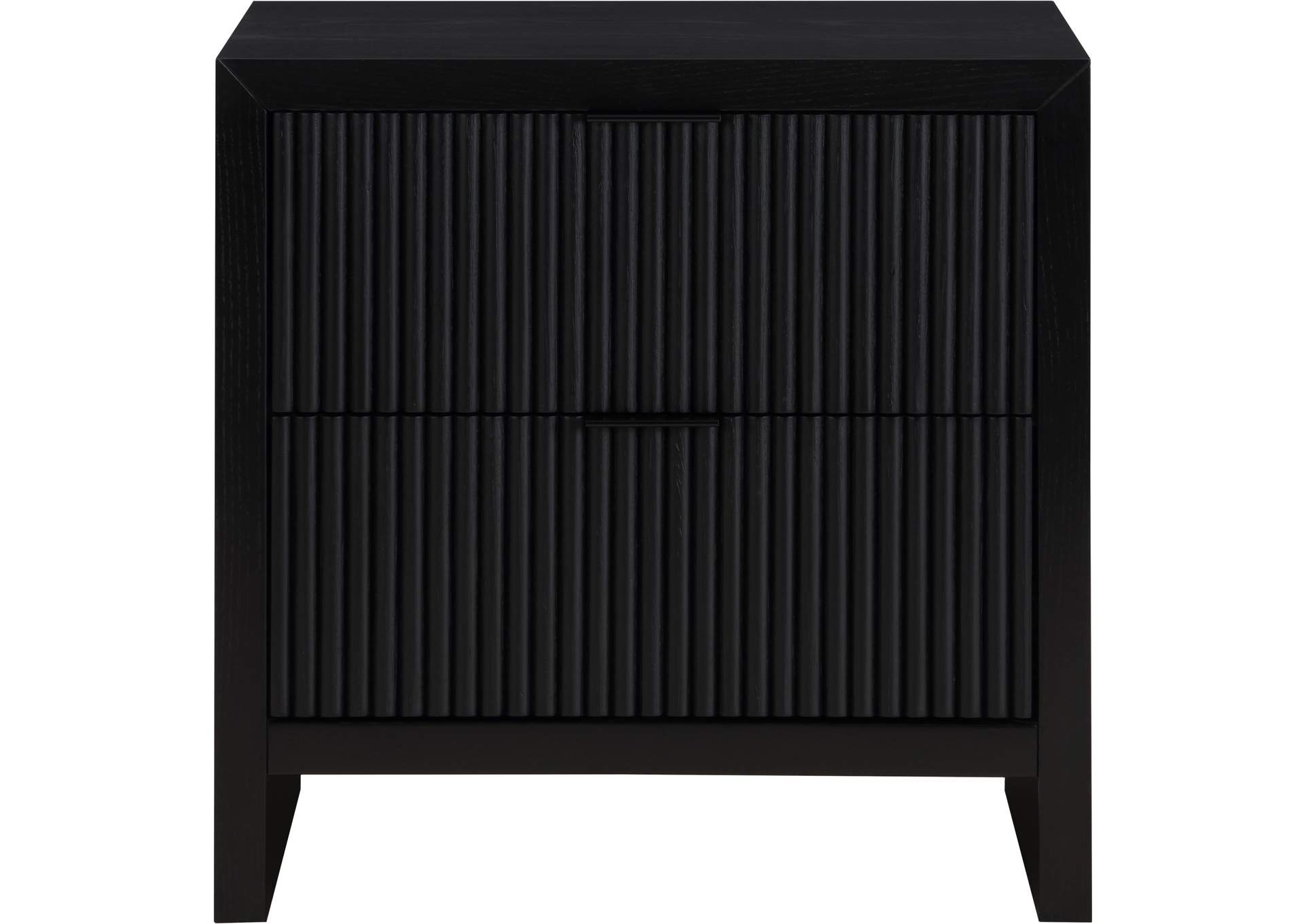 Fairfax Black Night Stand,Meridian Furniture