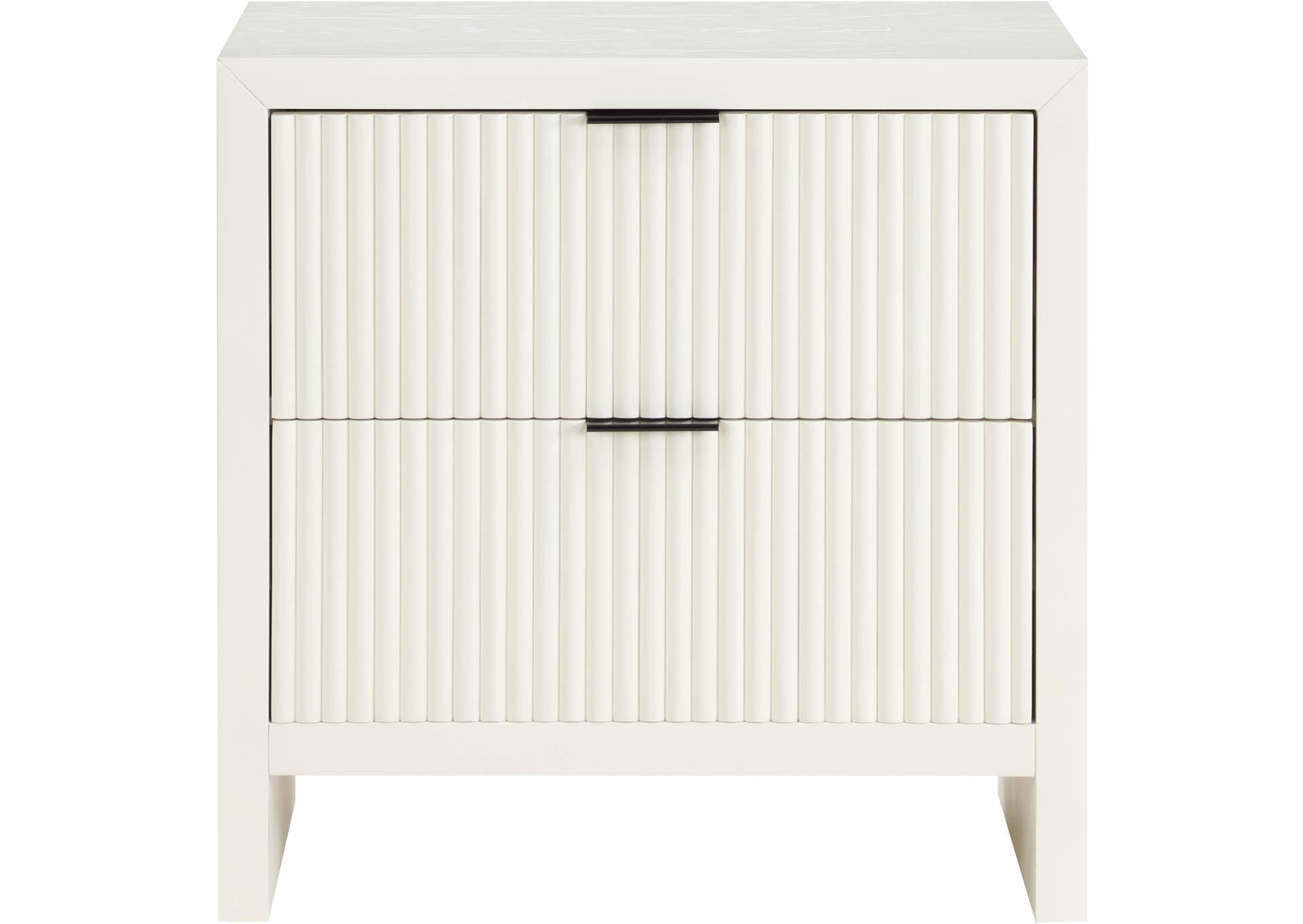 Fairfax Cream Night Stand,Meridian Furniture