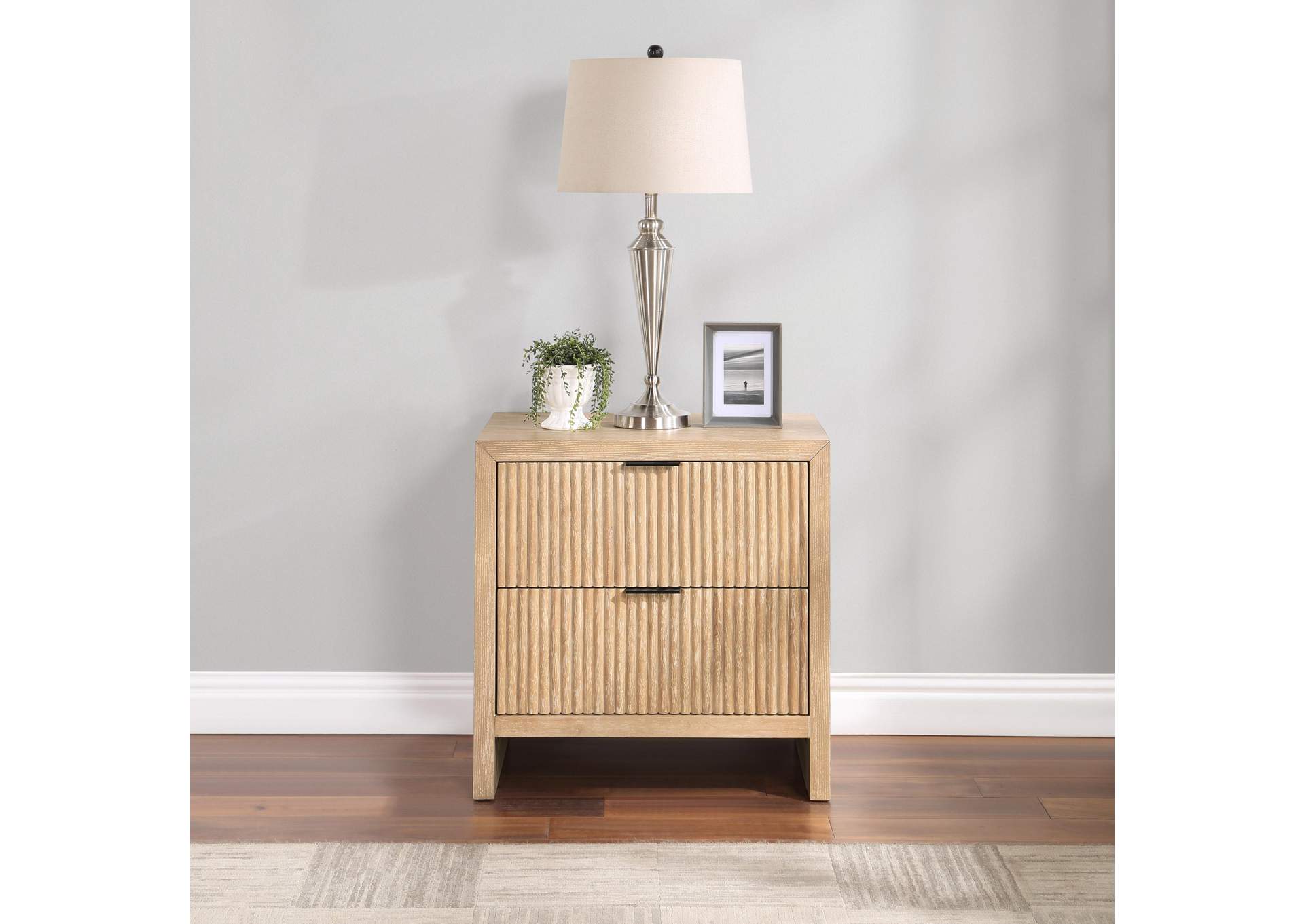 Fairfax Natural Night Stand,Meridian Furniture