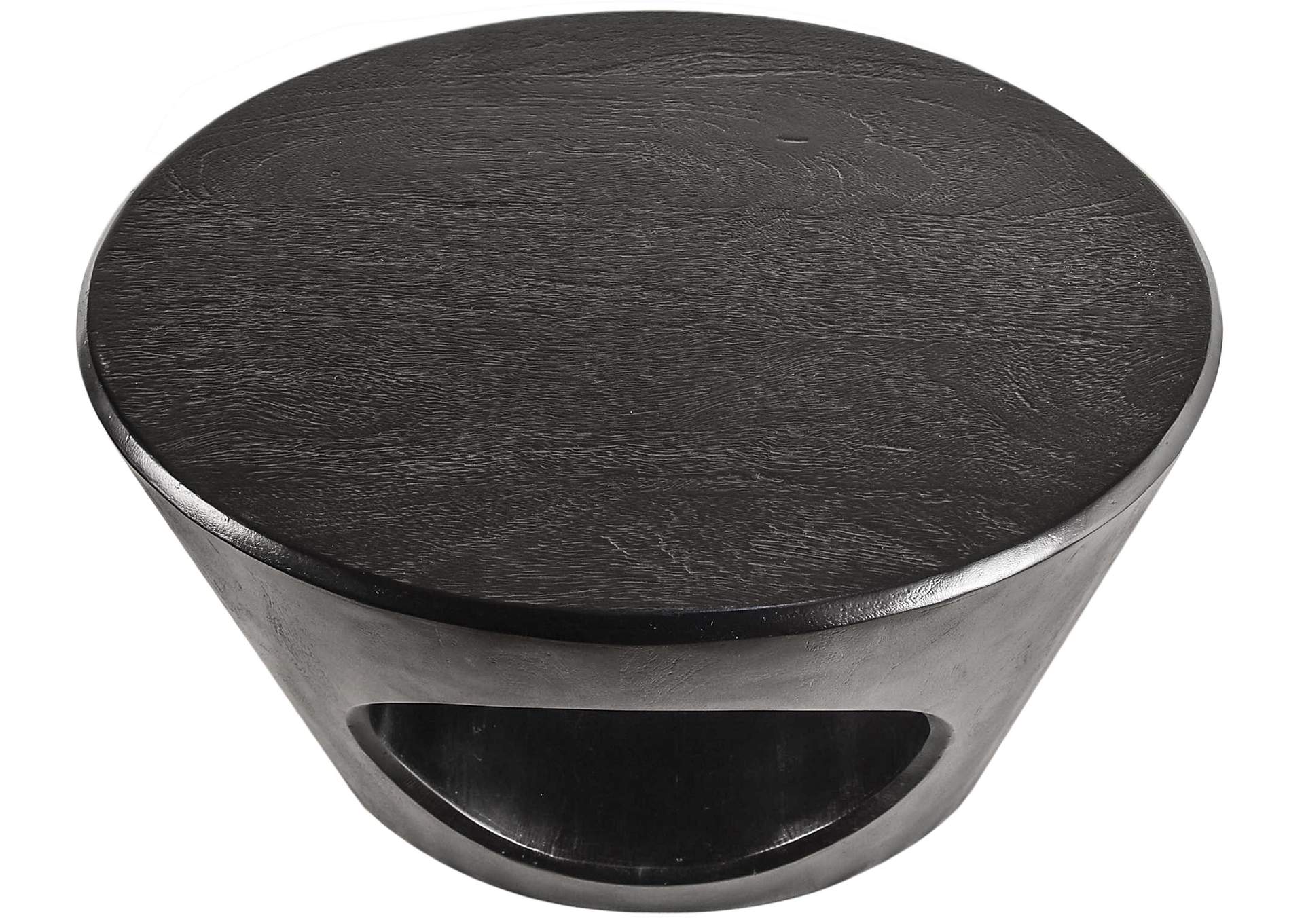 Larchwood Black Night Stand,Meridian Furniture