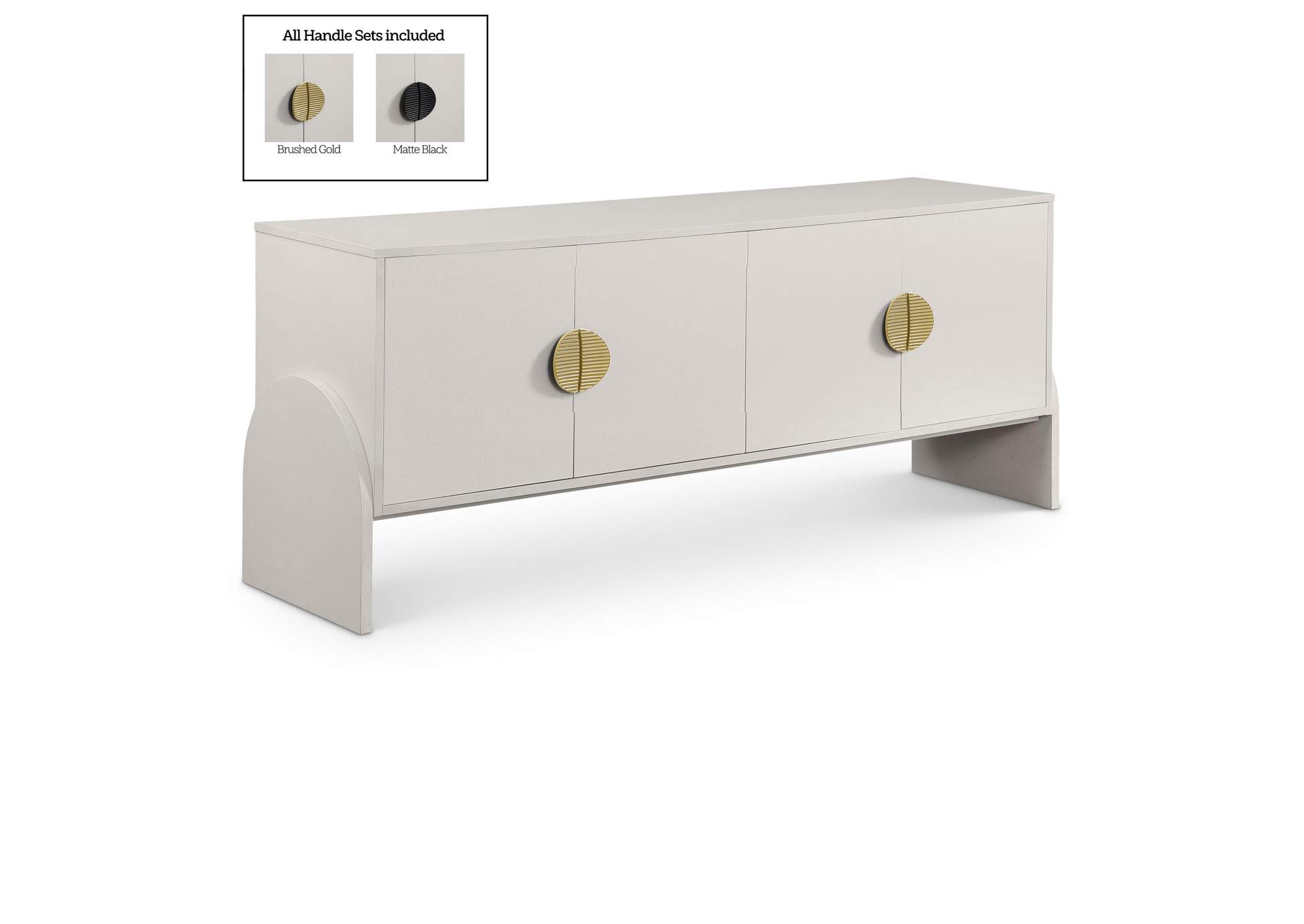 Beckwith Cream Sideboard - Buffet,Meridian Furniture