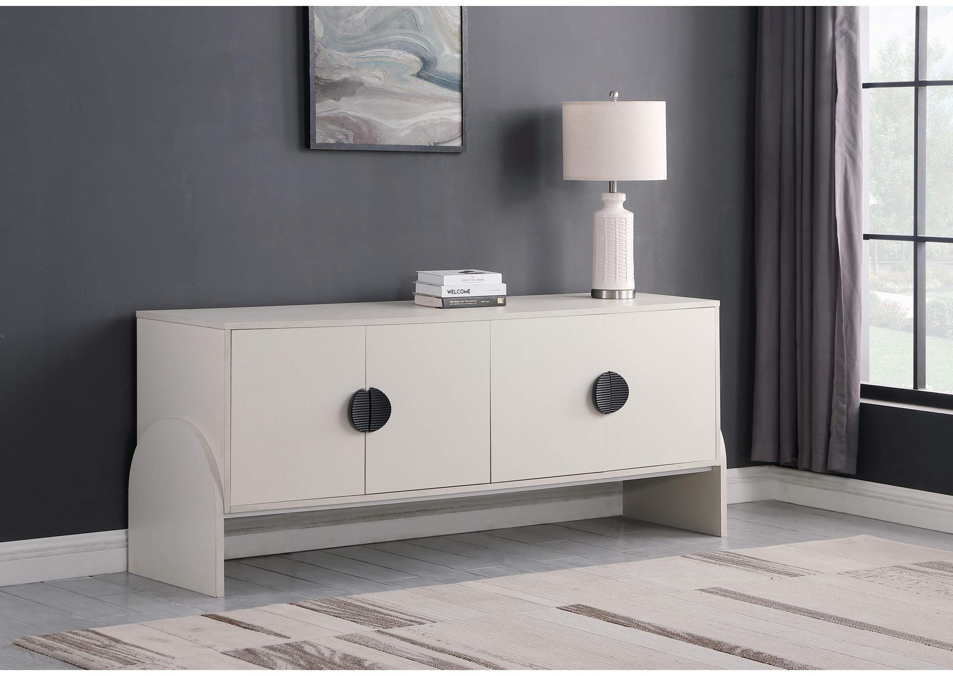 Beckwith Cream Sideboard - Buffet,Meridian Furniture