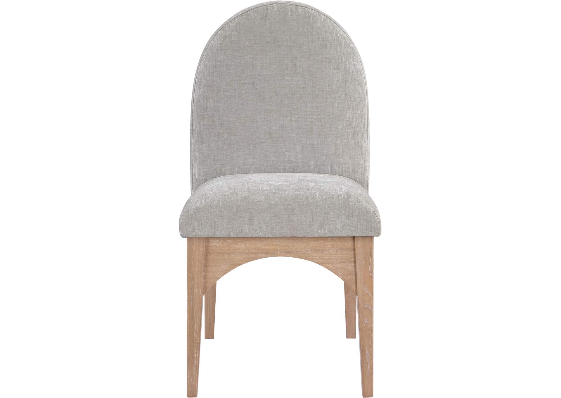 Waldorf Grey Chenille Fabric Dining Chair,Meridian Furniture