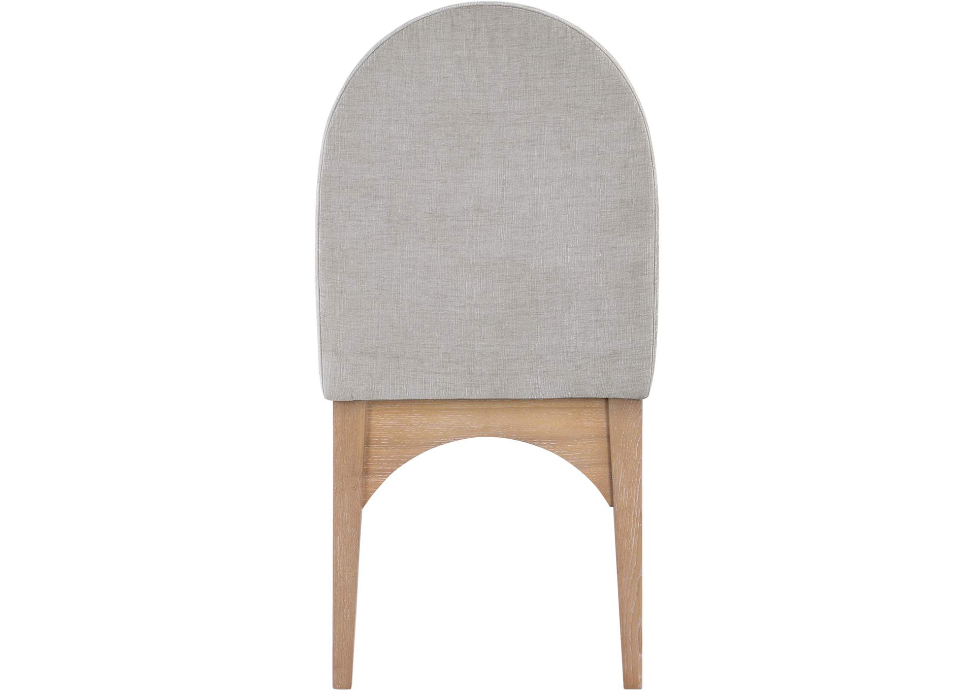 Waldorf Grey Chenille Fabric Dining Chair,Meridian Furniture