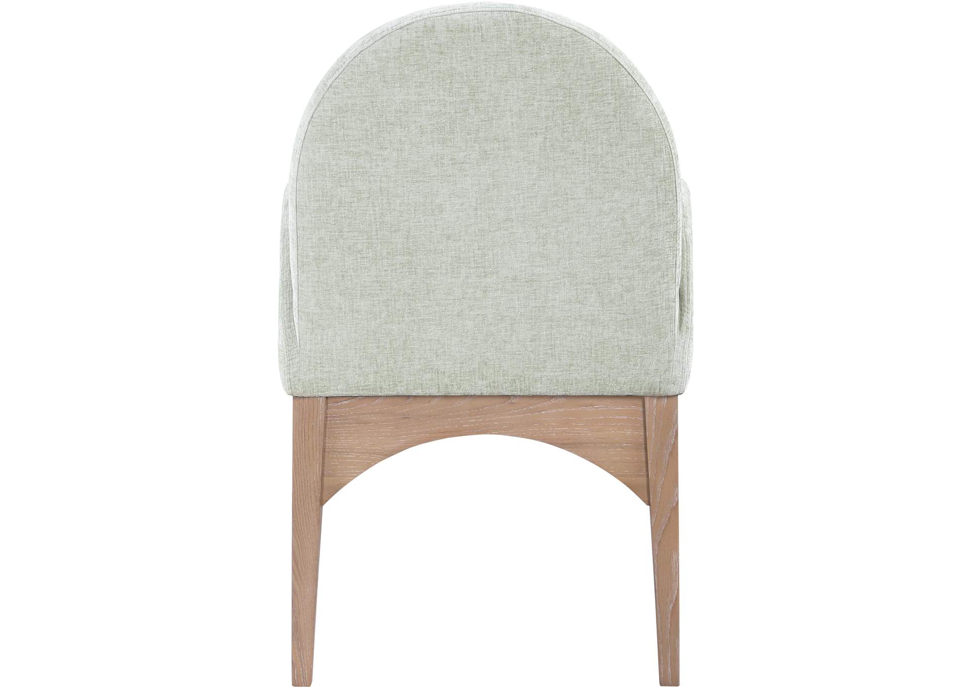 Waldorf Mint Chenille Fabric Dining Chair,Meridian Furniture