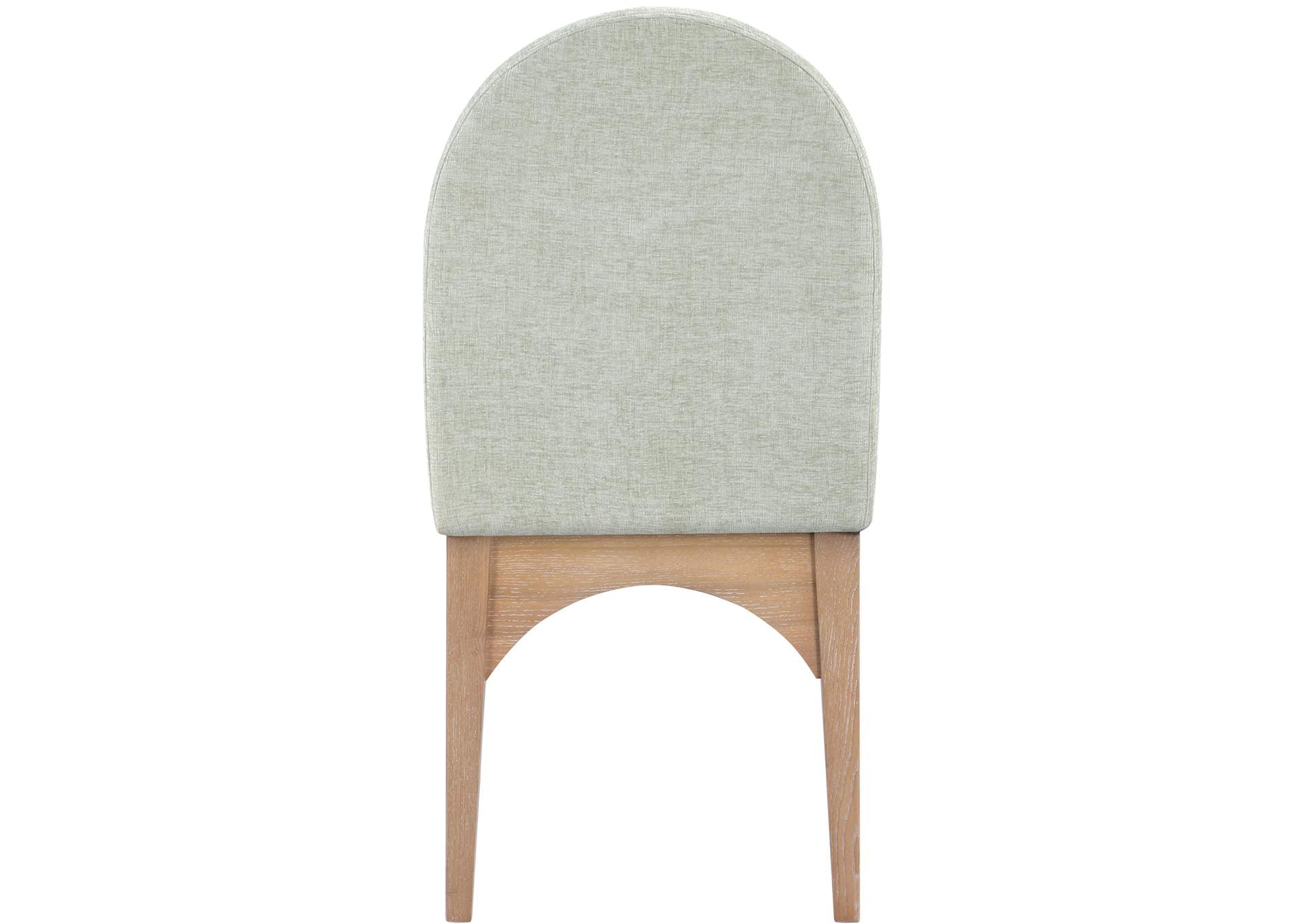 Waldorf Mint Chenille Fabric Dining Chair,Meridian Furniture