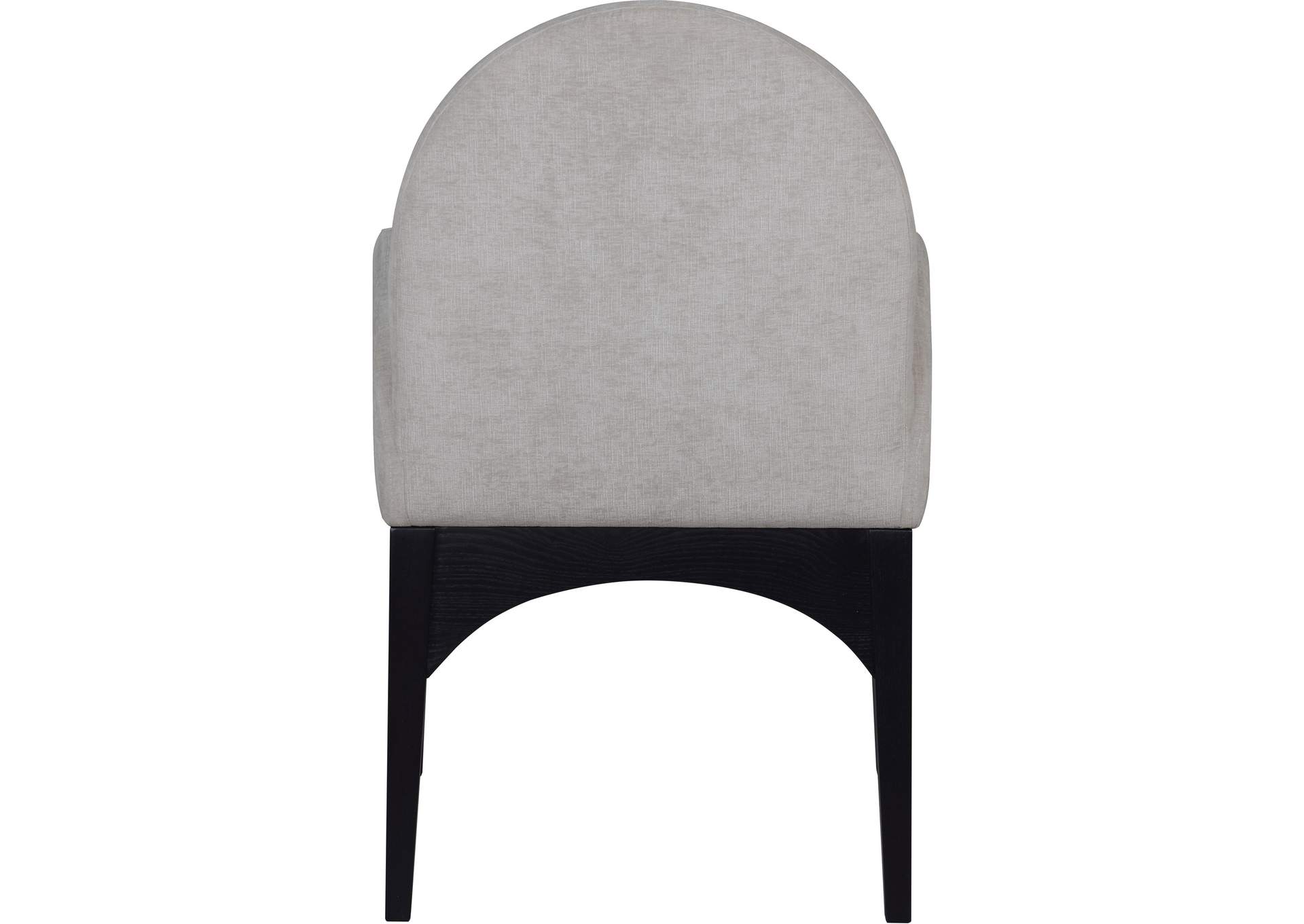 Waldorf Grey Chenille Fabric Dining Chair,Meridian Furniture