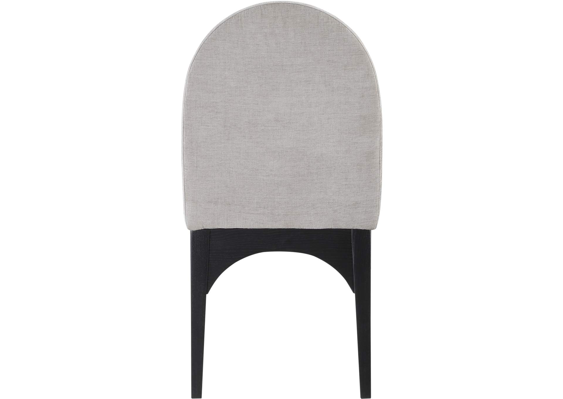 Waldorf Grey Chenille Fabric Dining Chair,Meridian Furniture