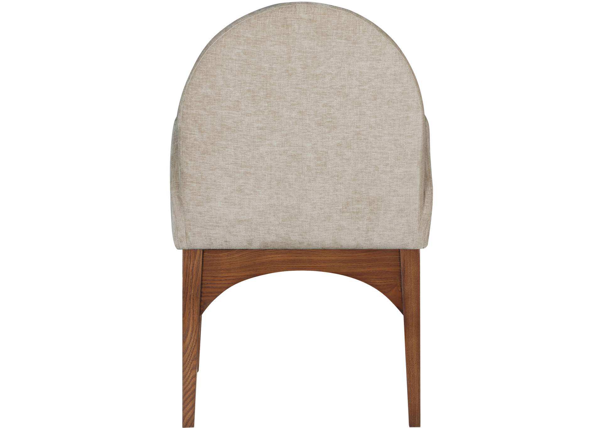 Waldorf Beige Chenille Fabric Dining Chair,Meridian Furniture