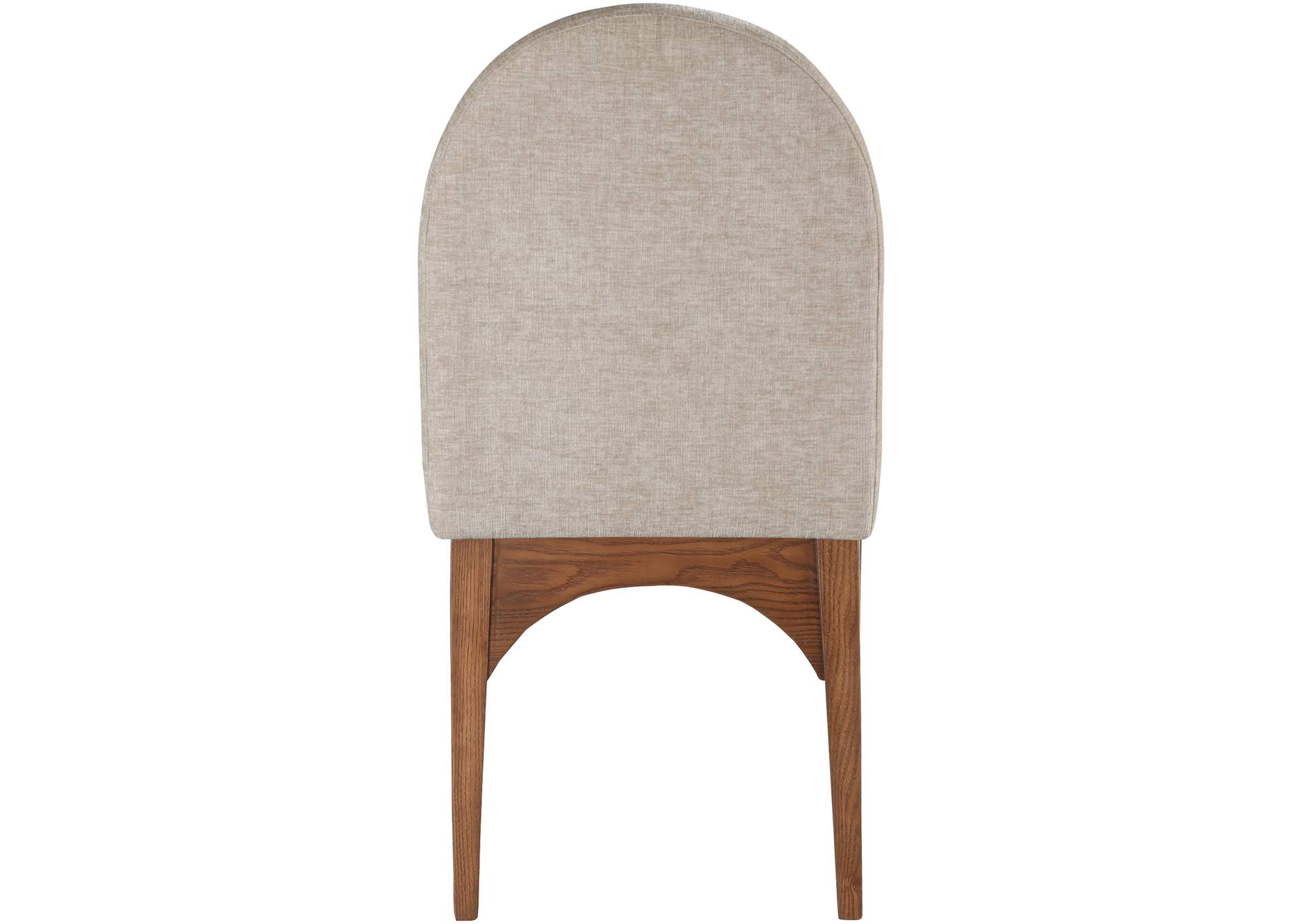 Waldorf Beige Chenille Fabric Dining Chair,Meridian Furniture