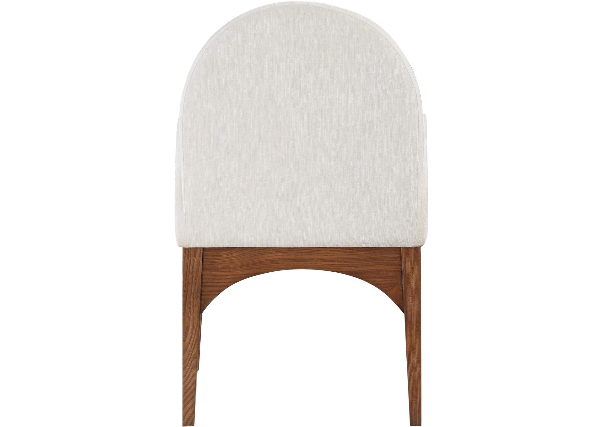 Waldorf Cream Chenille Fabric Dining Chair,Meridian Furniture