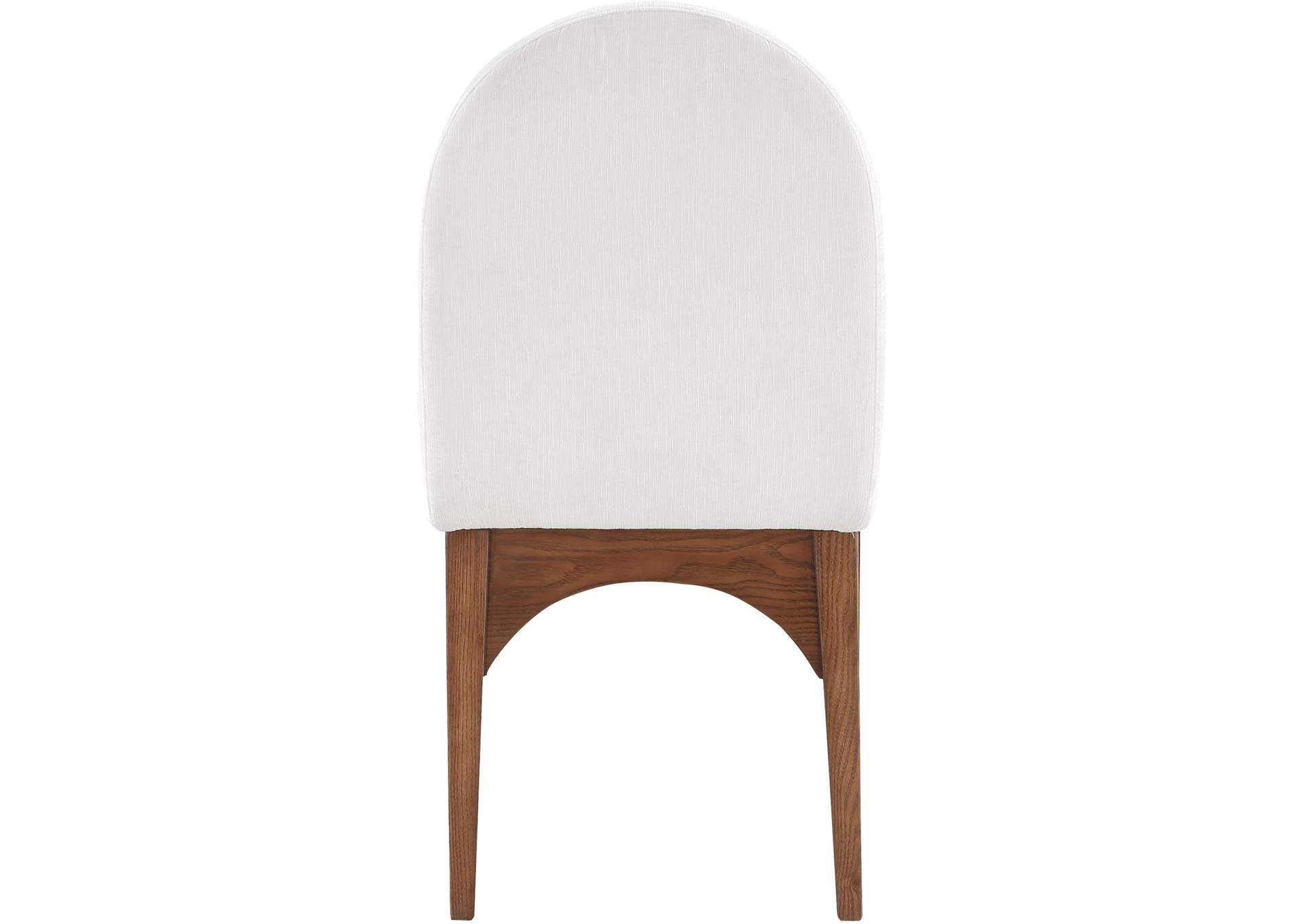 Waldorf Cream Chenille Fabric Dining Chair,Meridian Furniture