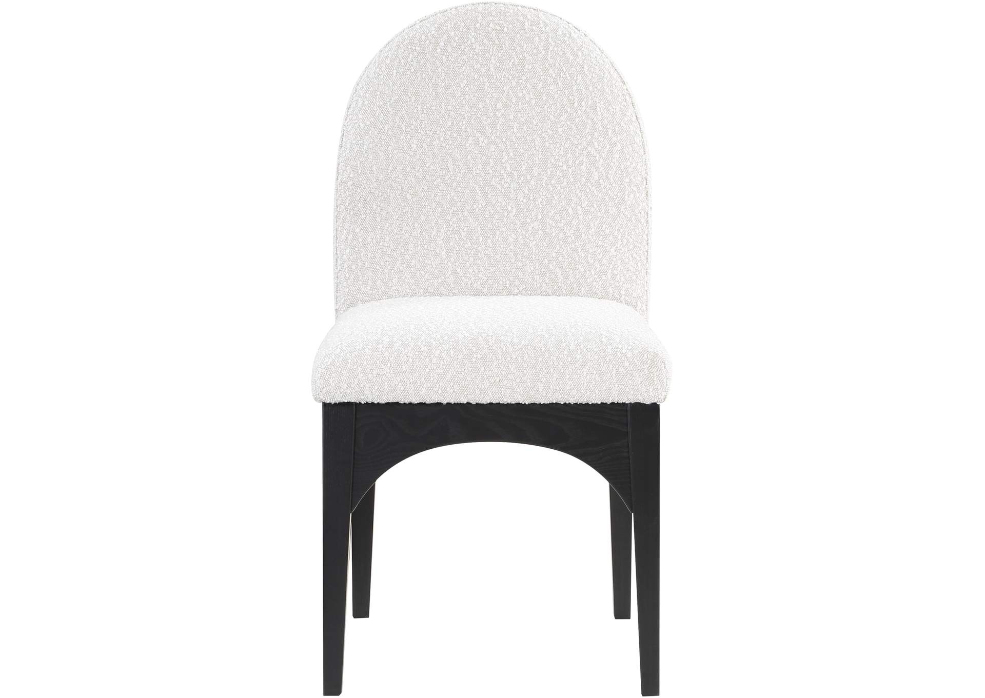 Waldorf Cream Boucle Fabric Dining Chair,Meridian Furniture