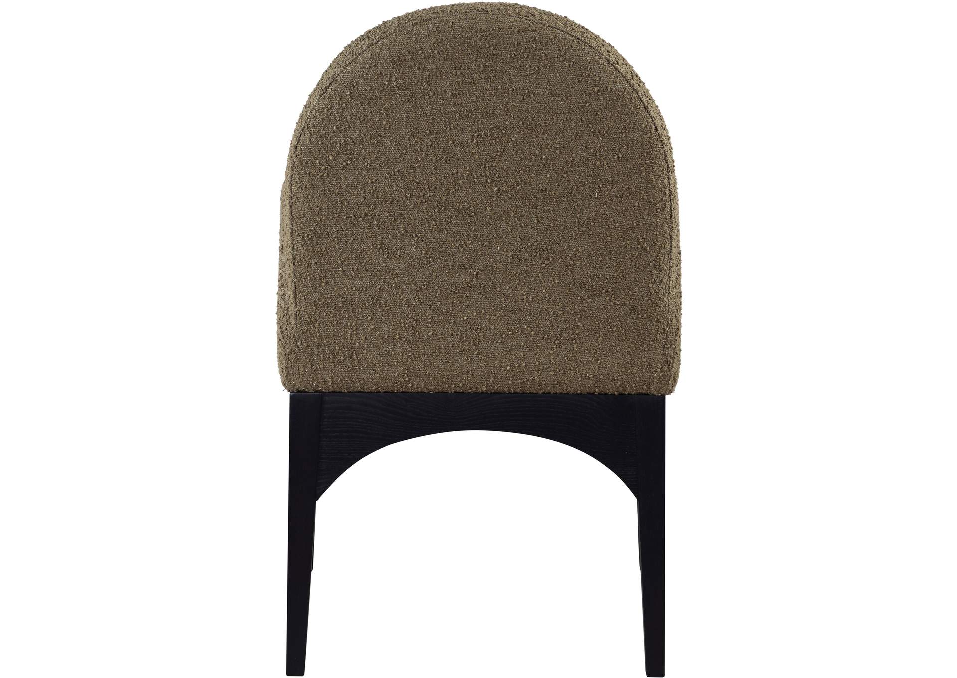 Waldorf Olive Boucle Fabric Dining Chair,Meridian Furniture