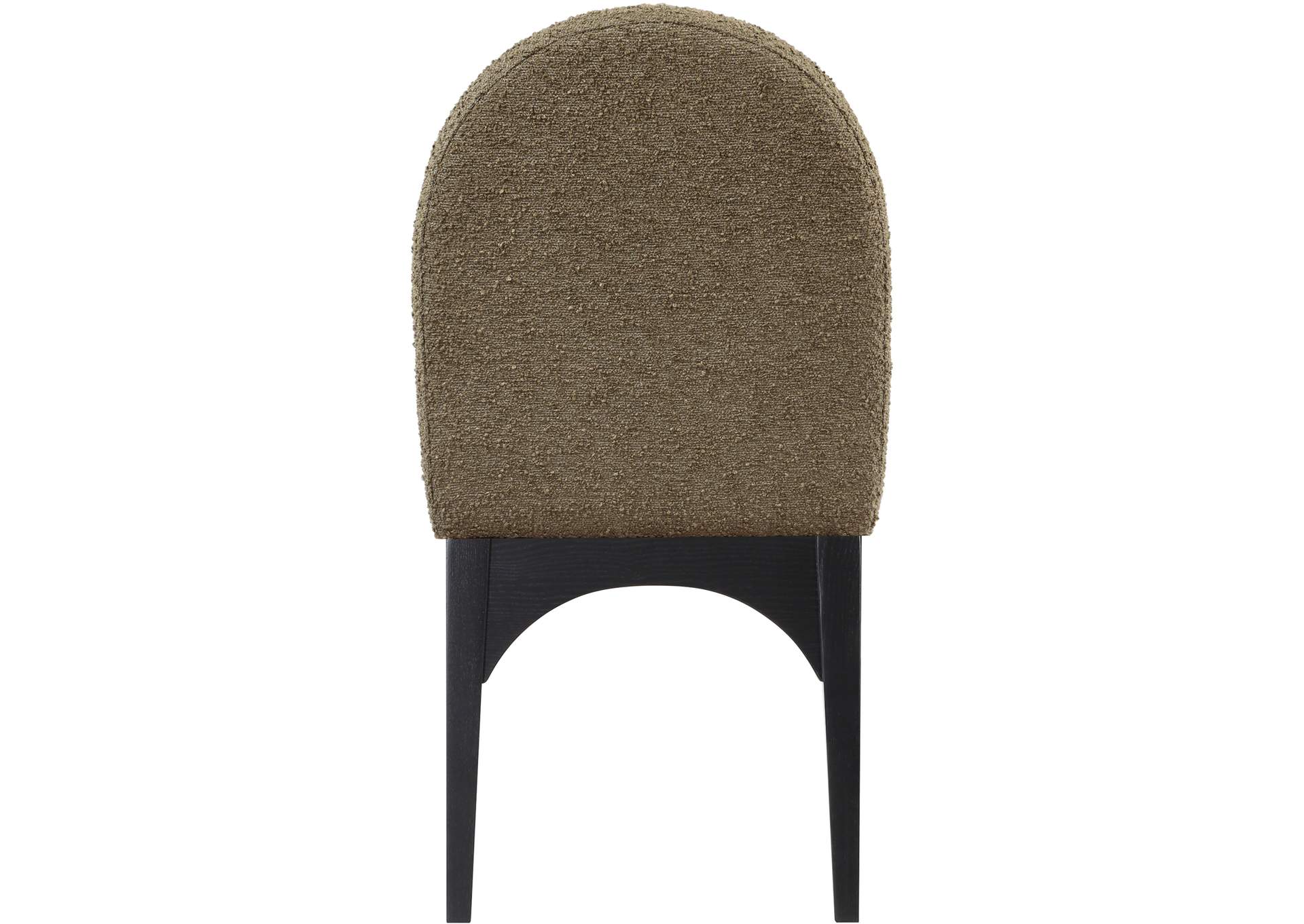 Waldorf Olive Boucle Fabric Dining Chair,Meridian Furniture