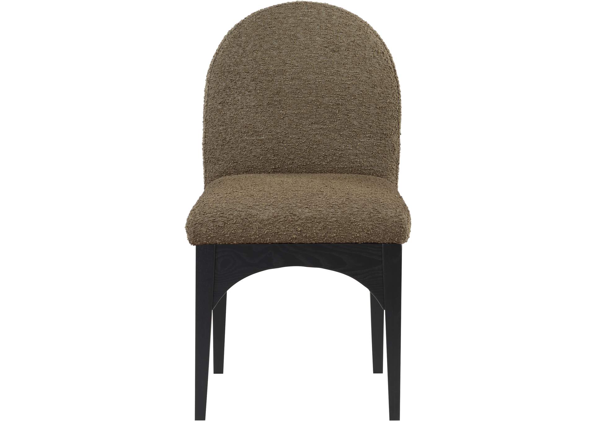 Waldorf Olive Boucle Fabric Dining Chair,Meridian Furniture