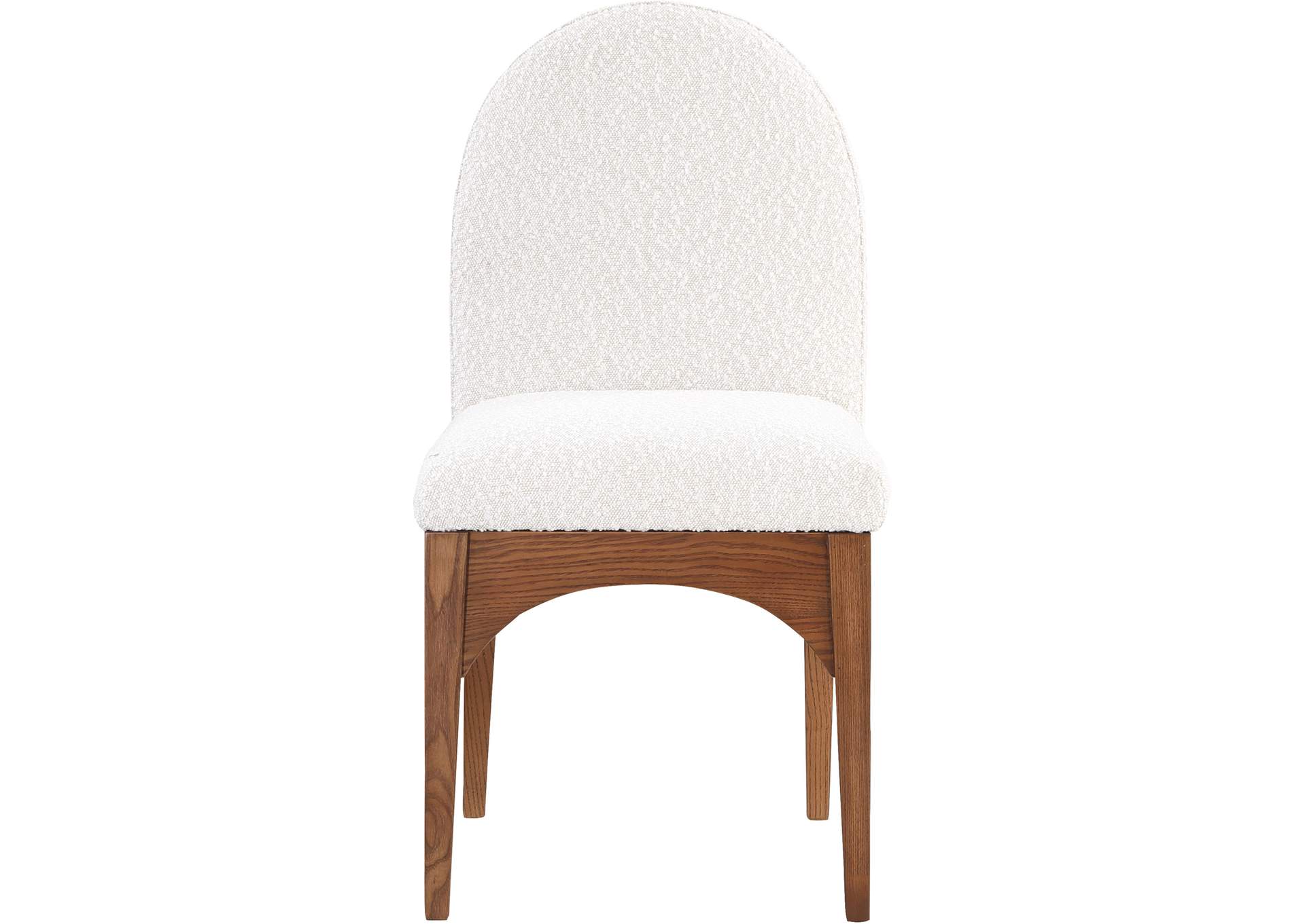 Waldorf Cream Boucle Fabric Dining Chair,Meridian Furniture