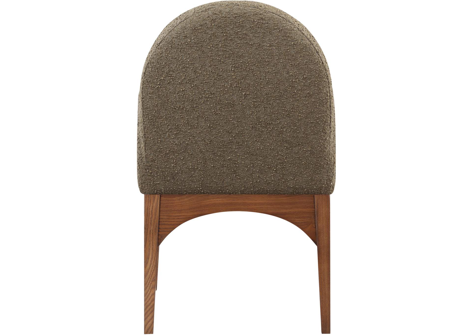 Waldorf Olive Boucle Fabric Dining Chair,Meridian Furniture