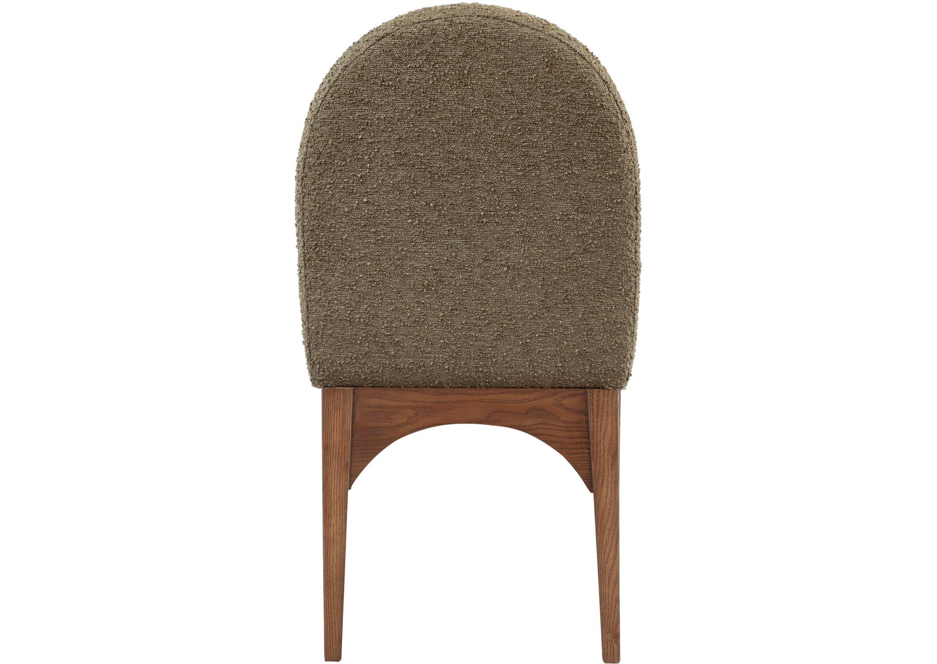 Waldorf Olive Boucle Fabric Dining Chair,Meridian Furniture