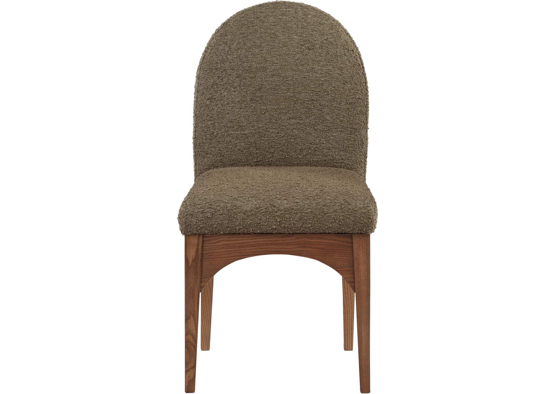 Waldorf Olive Boucle Fabric Dining Chair,Meridian Furniture