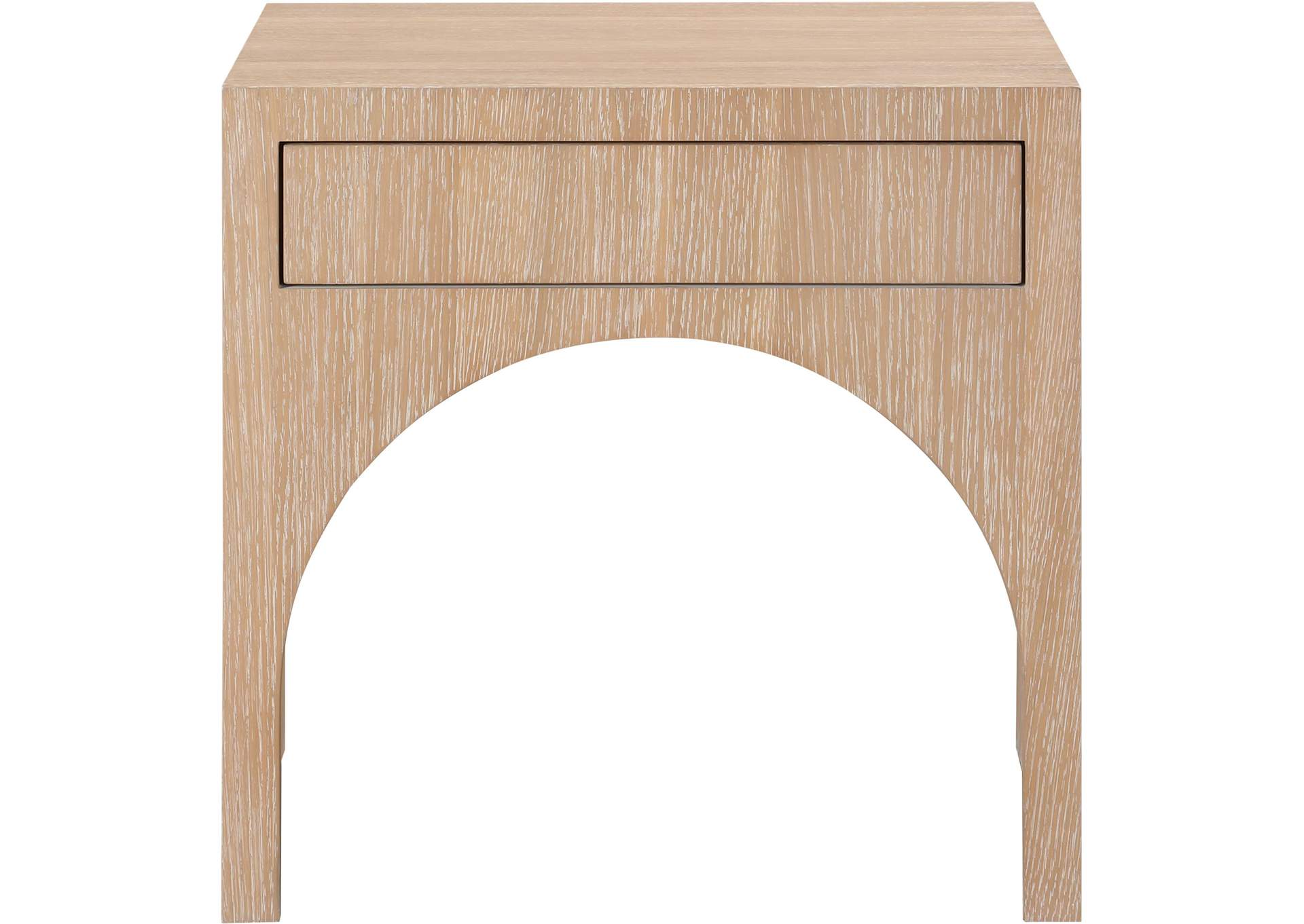 August Oak Night Stand,Meridian Furniture