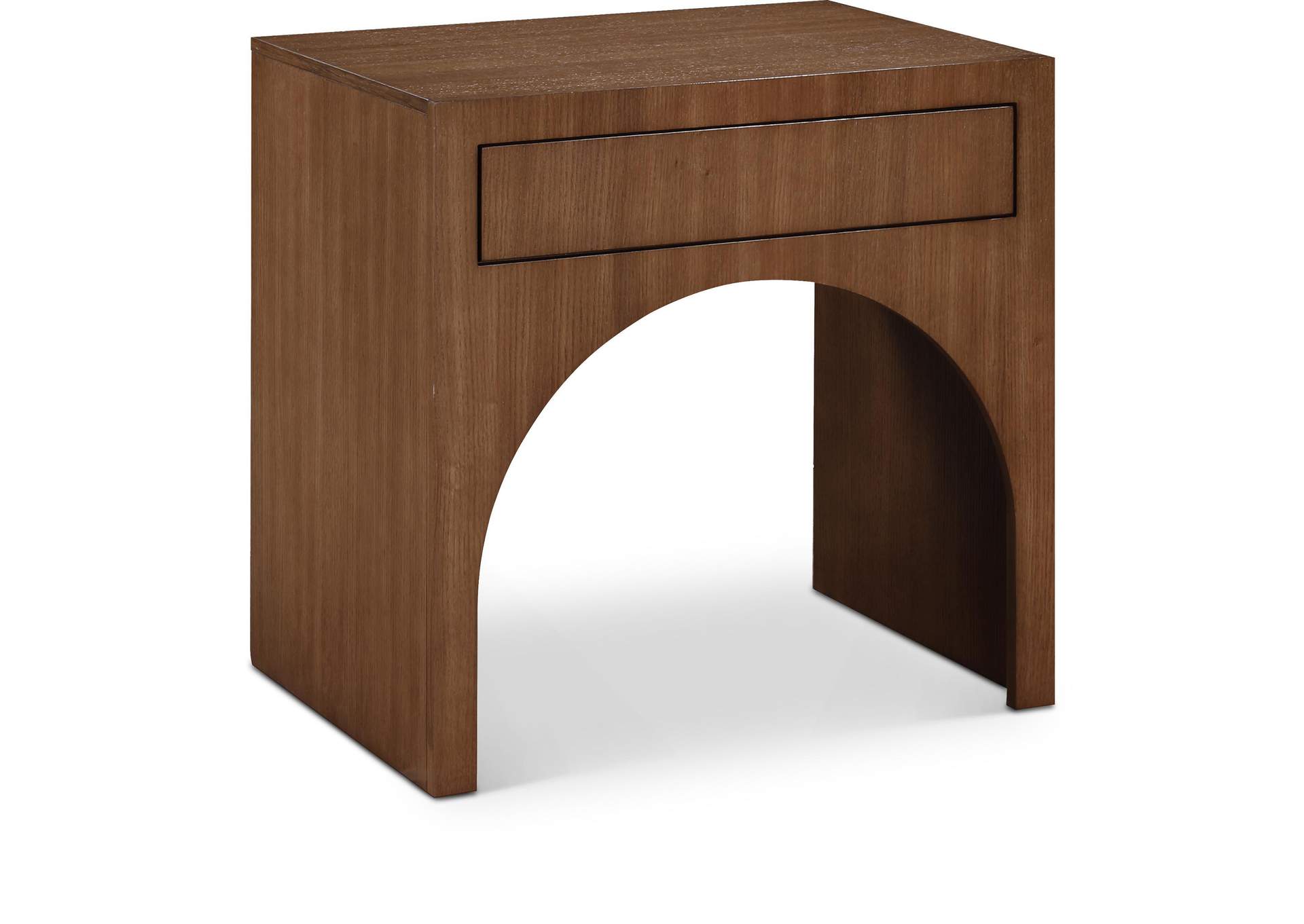 August Walnut Night Stand,Meridian Furniture