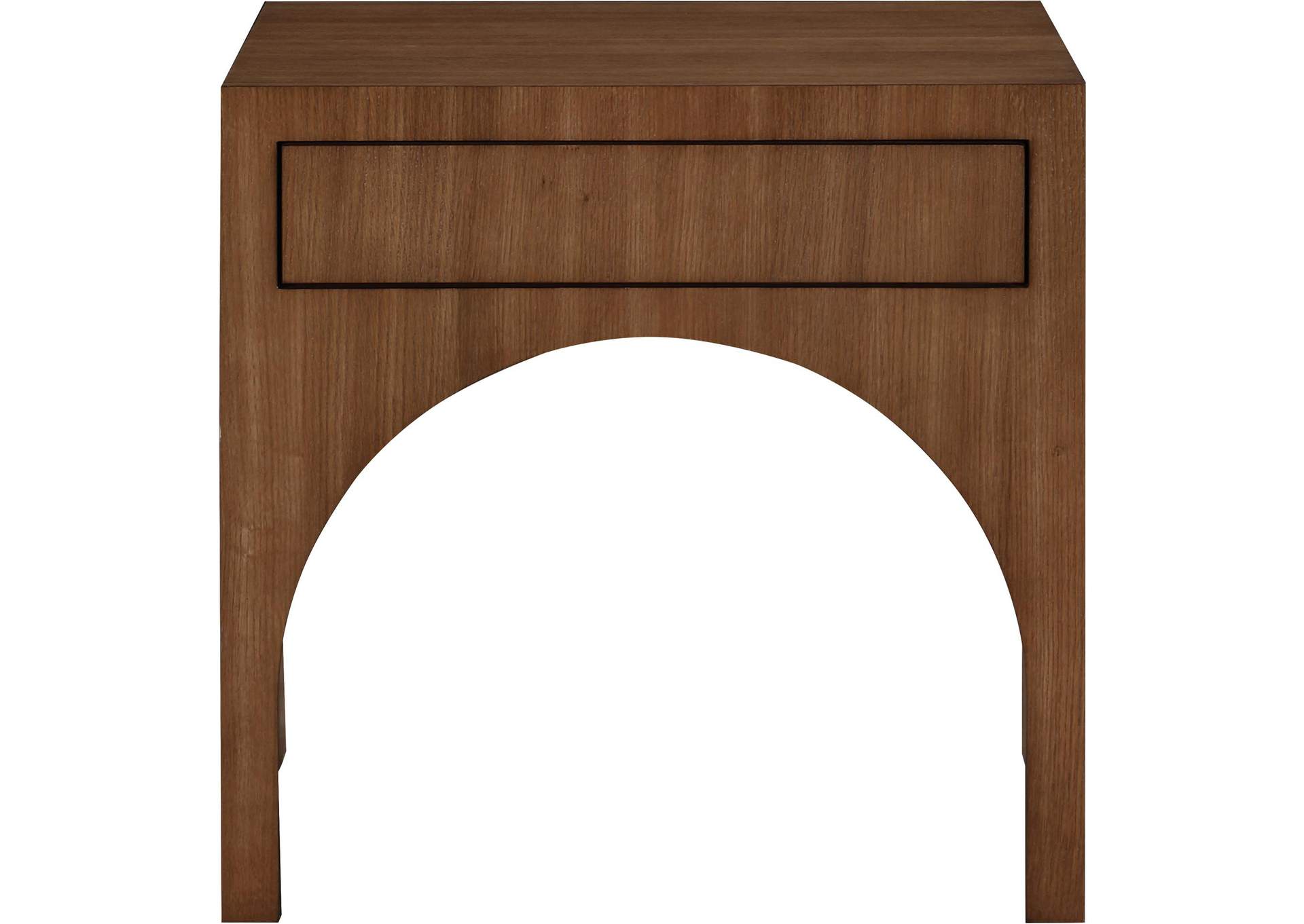 August Walnut Night Stand,Meridian Furniture