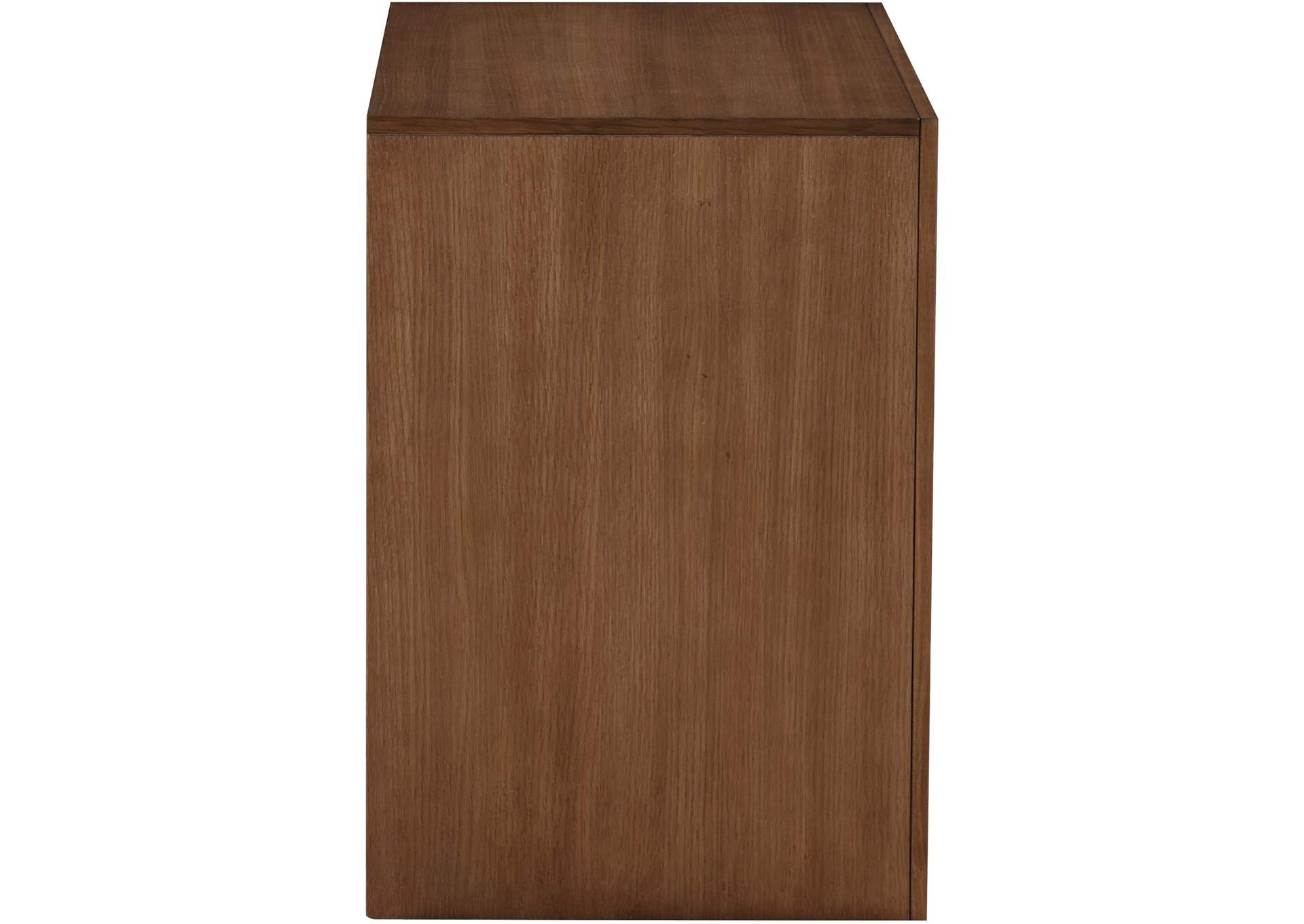 August Walnut Night Stand,Meridian Furniture