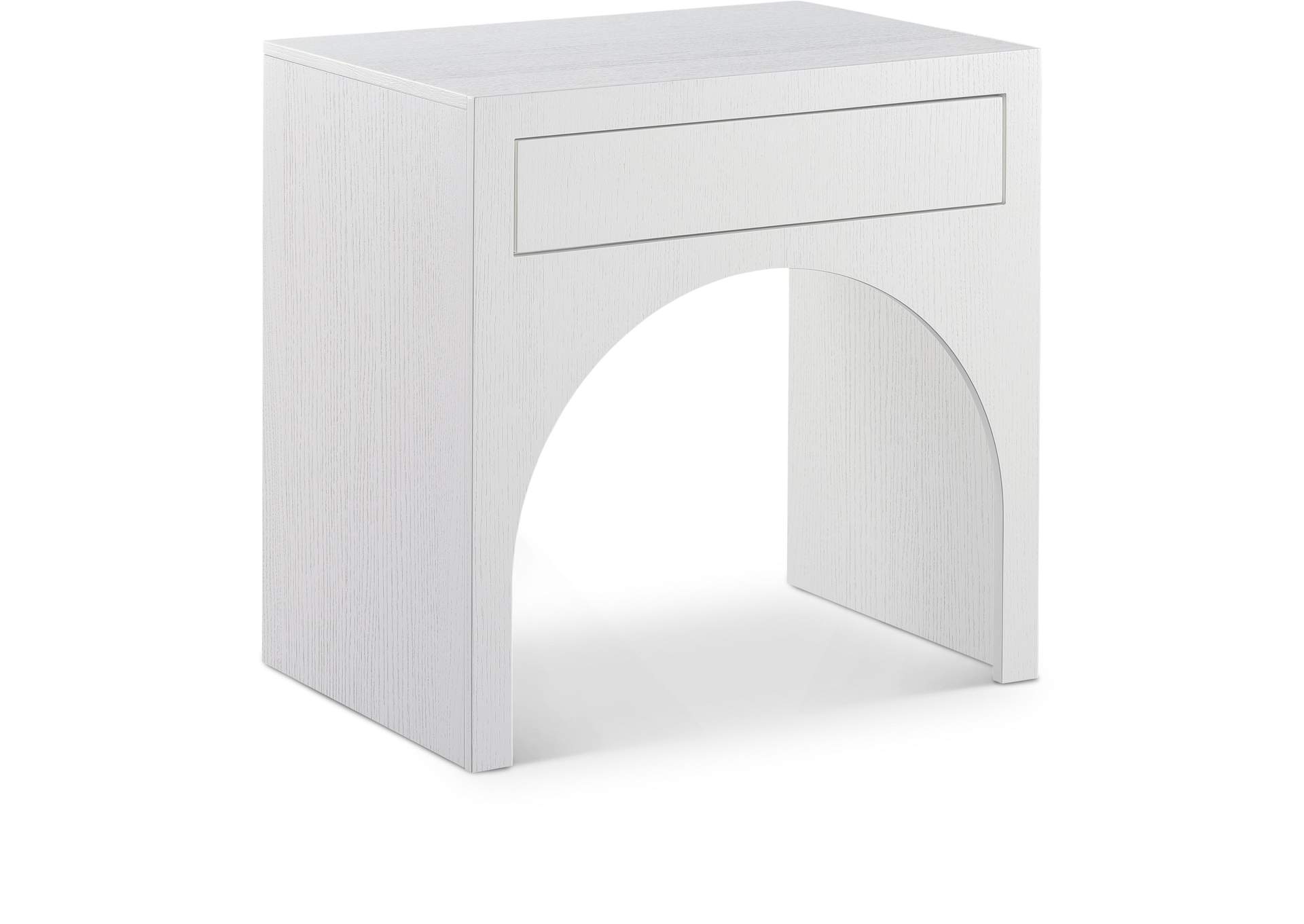 August White Night Stand,Meridian Furniture