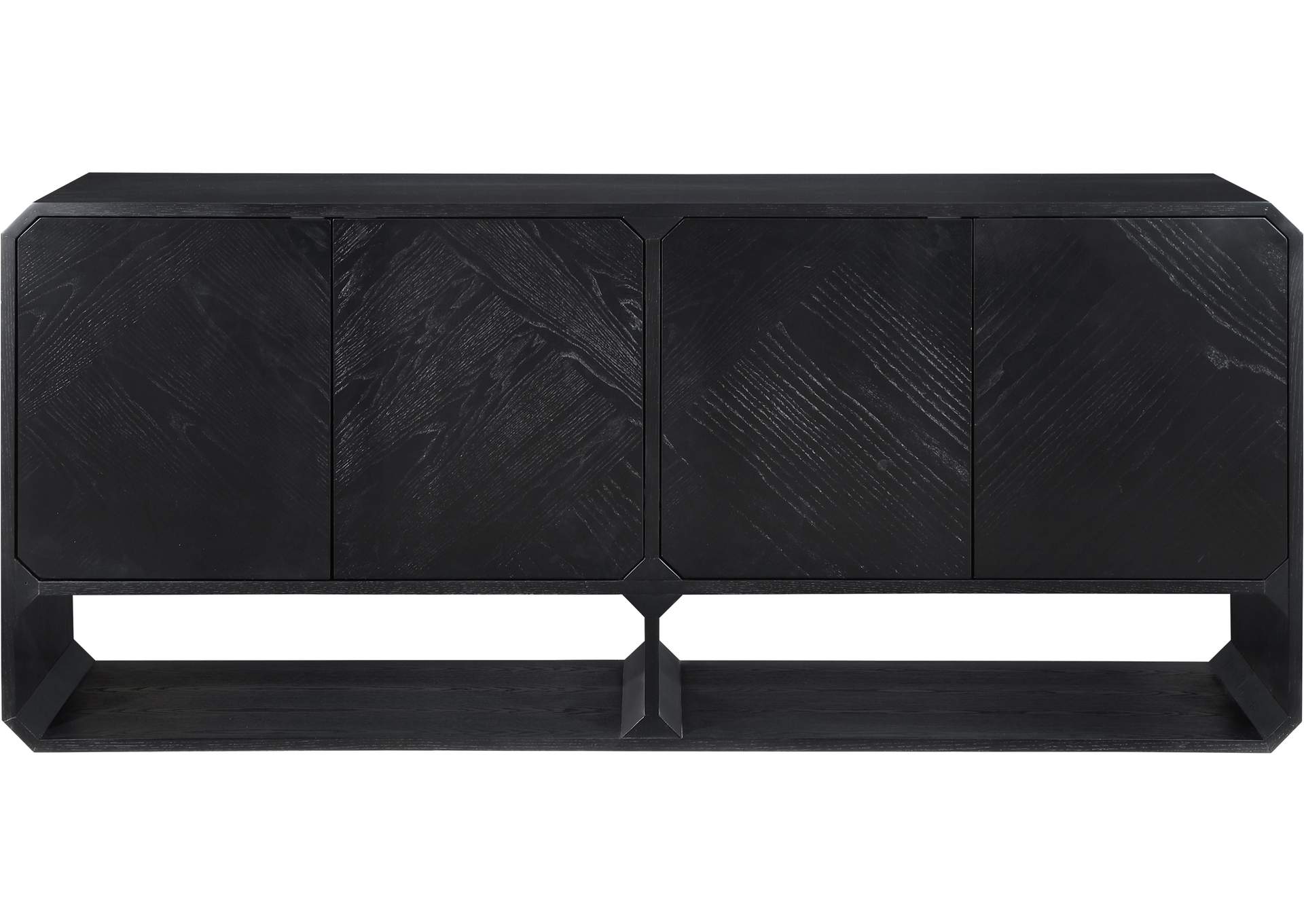 Parker Black Sideboard - Buffet,Meridian Furniture