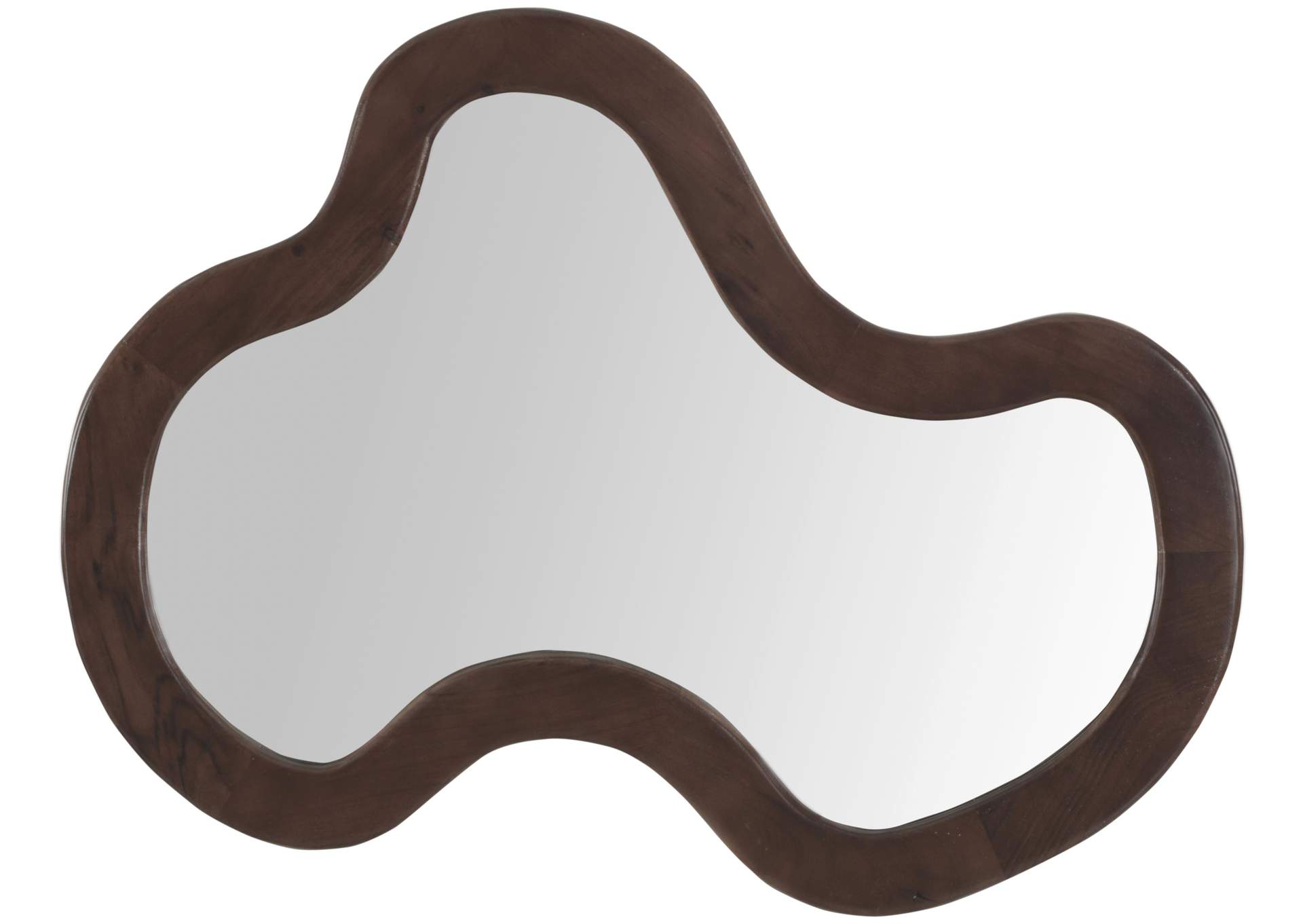 Oblique Brown Mirror,Meridian Furniture