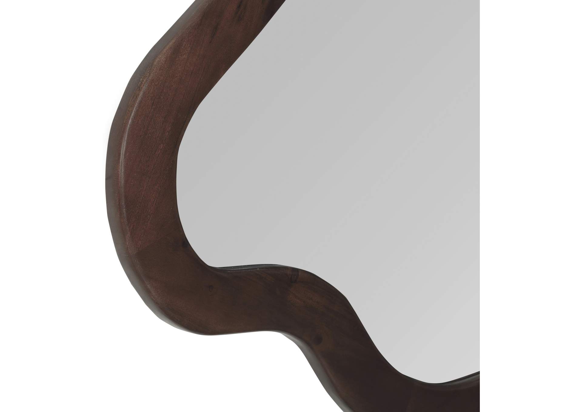 Oblique Brown Mirror,Meridian Furniture