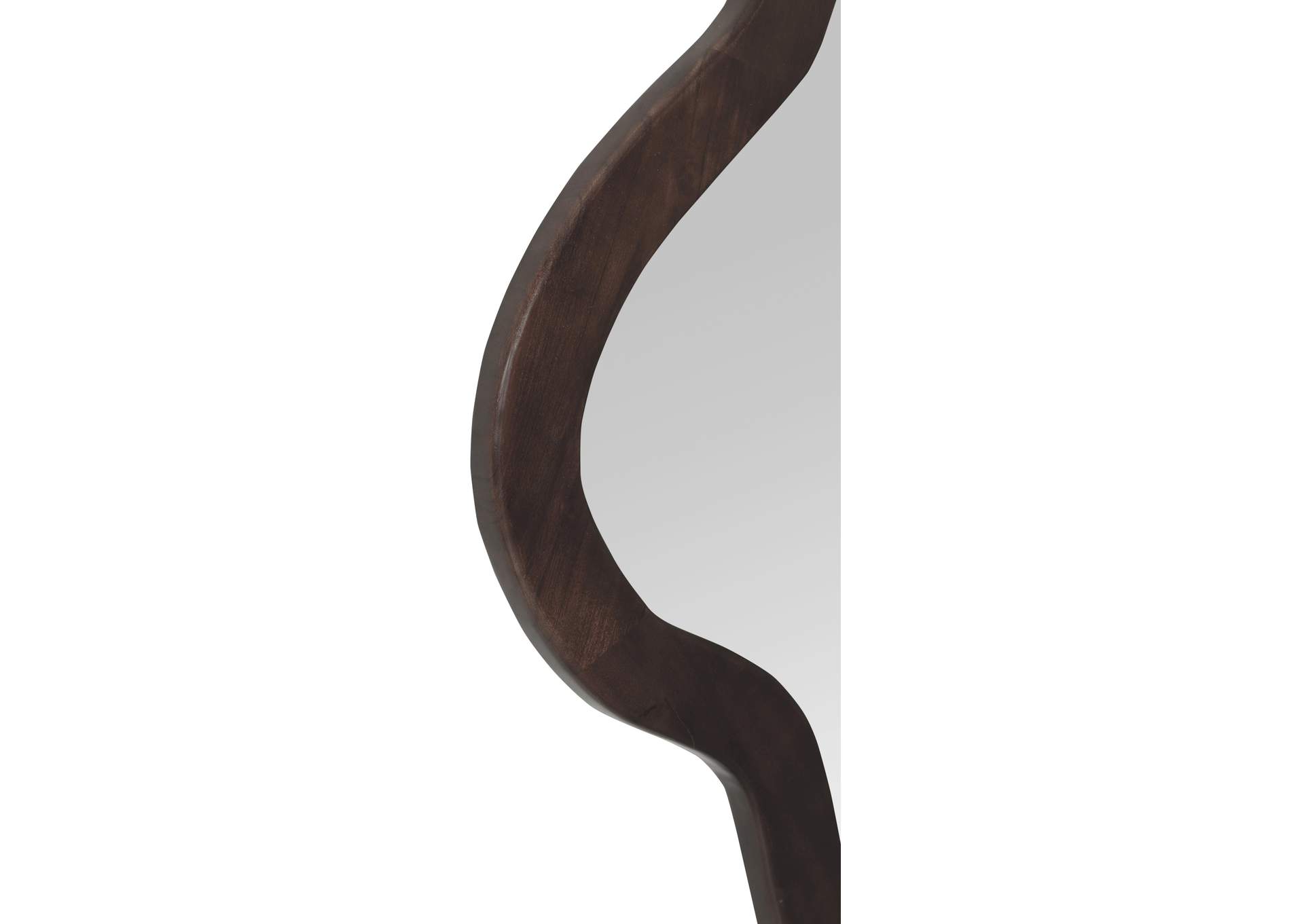 Oblique Brown Mirror,Meridian Furniture