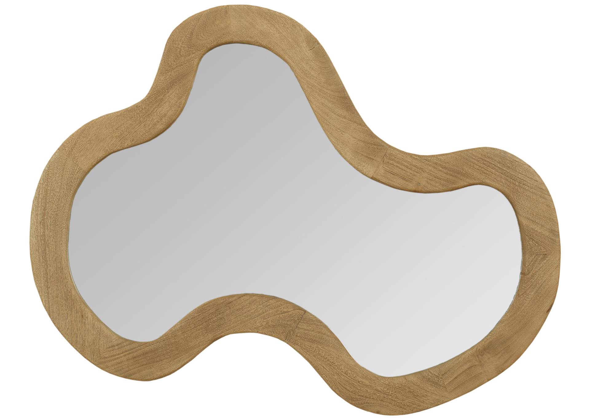 Oblique Oak Mirror,Meridian Furniture