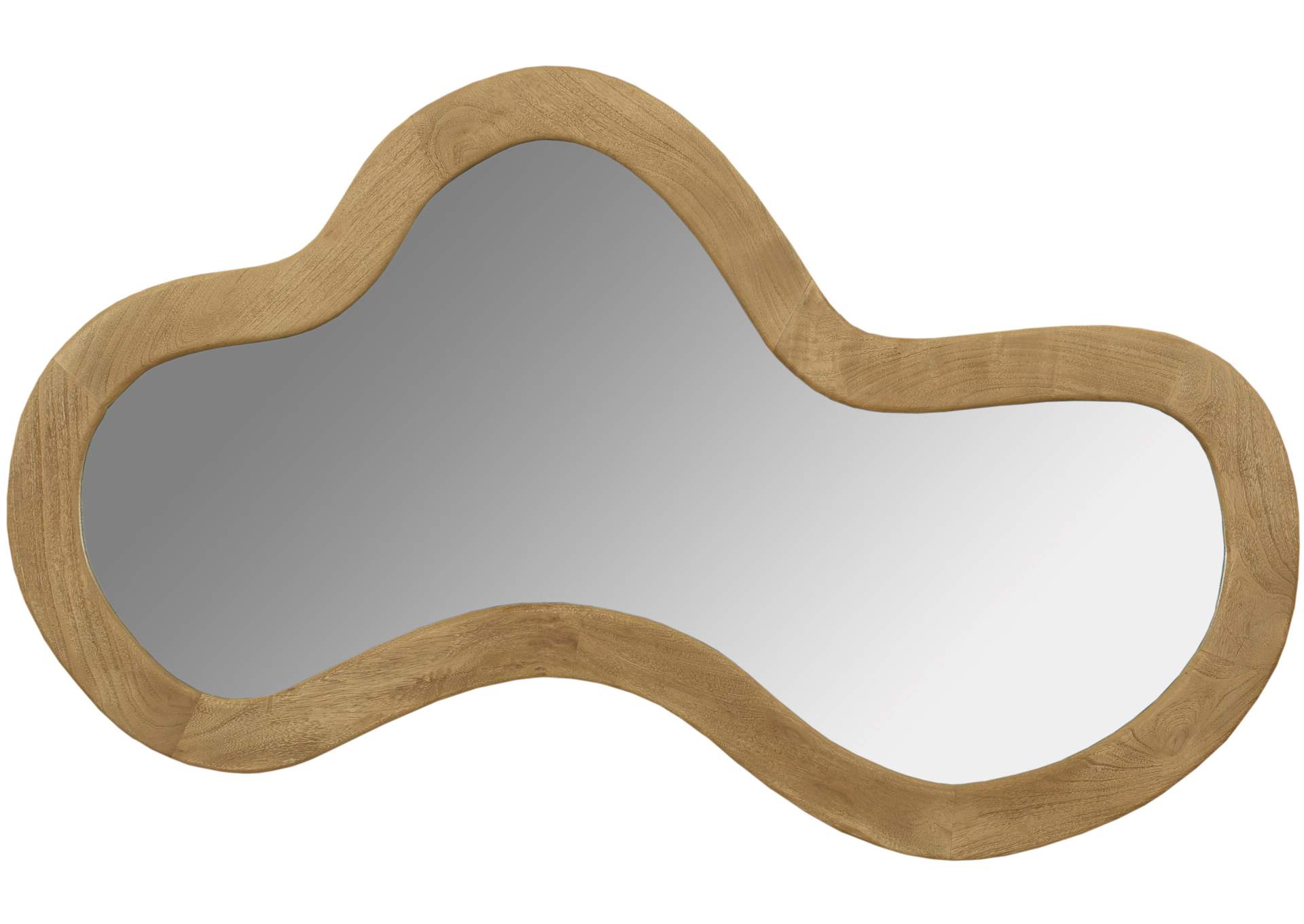 Oblique Oak Mirror,Meridian Furniture