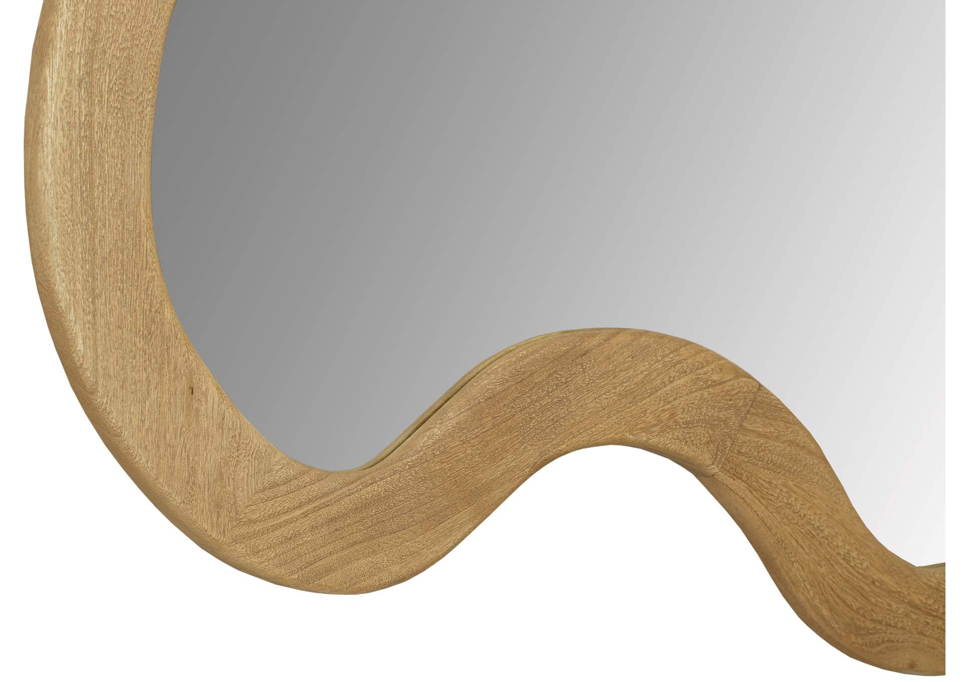 Oblique Oak Mirror,Meridian Furniture