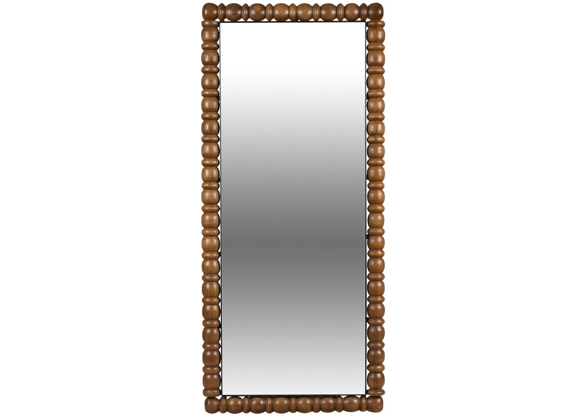 Aubrey Brown Mirror,Meridian Furniture