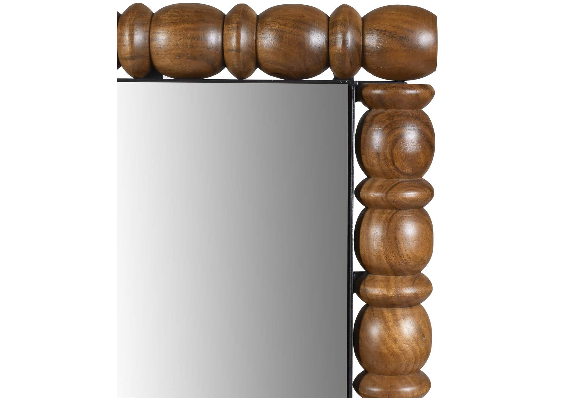 Aubrey Brown Mirror,Meridian Furniture