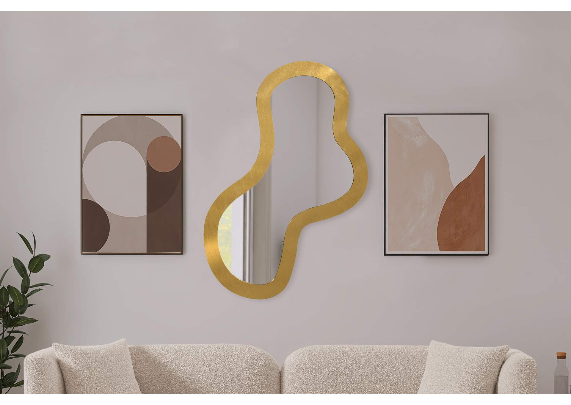 Oblique Mirror,Meridian Furniture