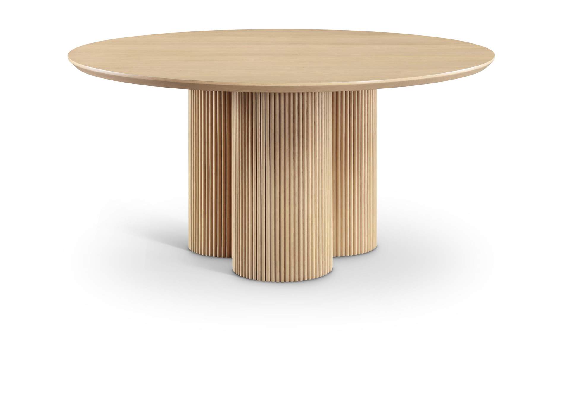 Simba White Dining Table,Meridian Furniture