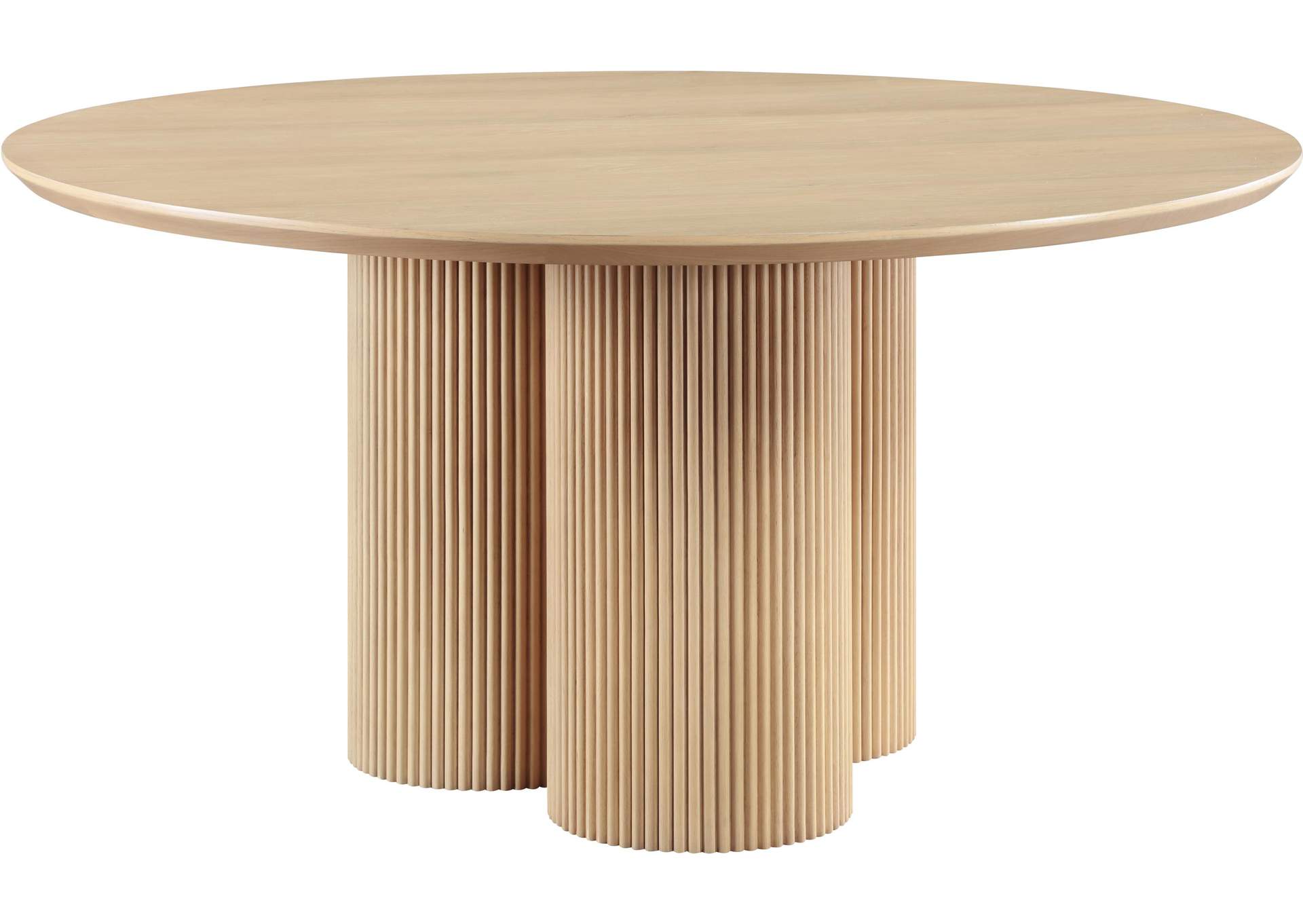 Simba White Dining Table,Meridian Furniture