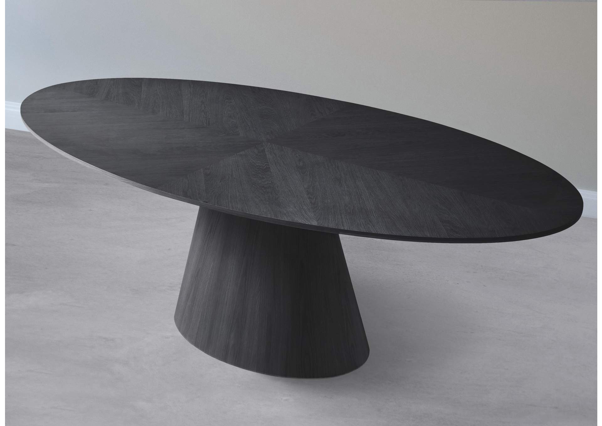 Gavin Black Dining Table,Meridian Furniture