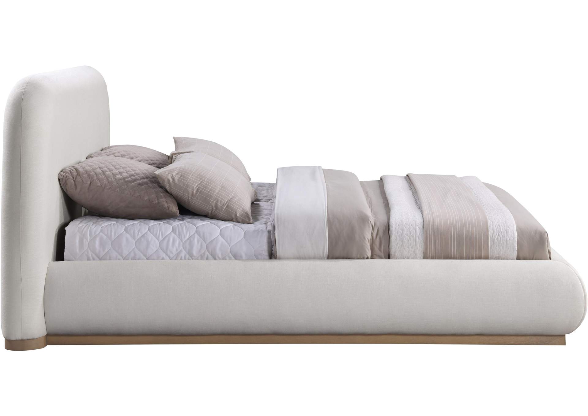 Vaughn Cream Full Bed,Meridian Furniture