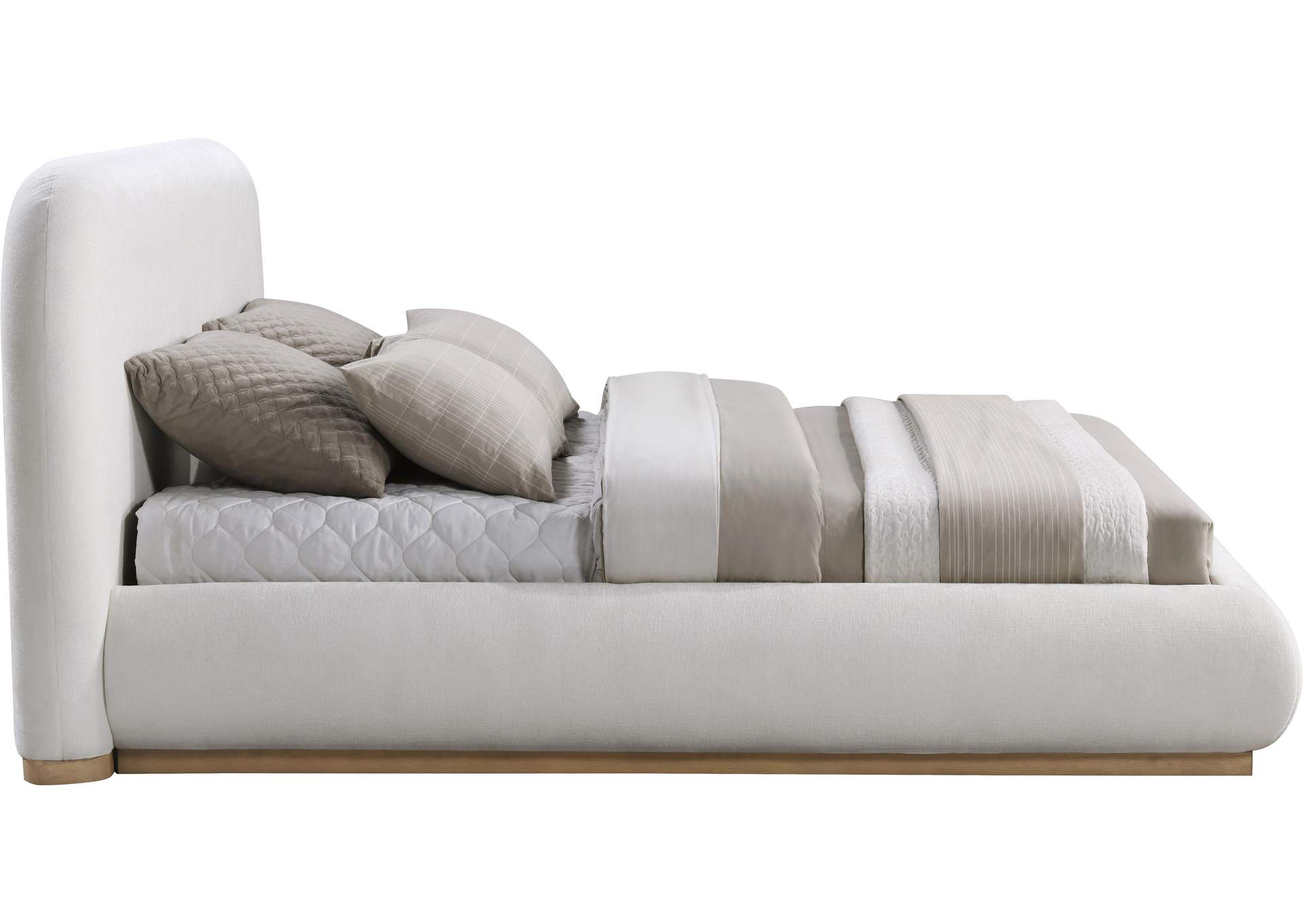 Vaughn Cream Full Bed,Meridian Furniture