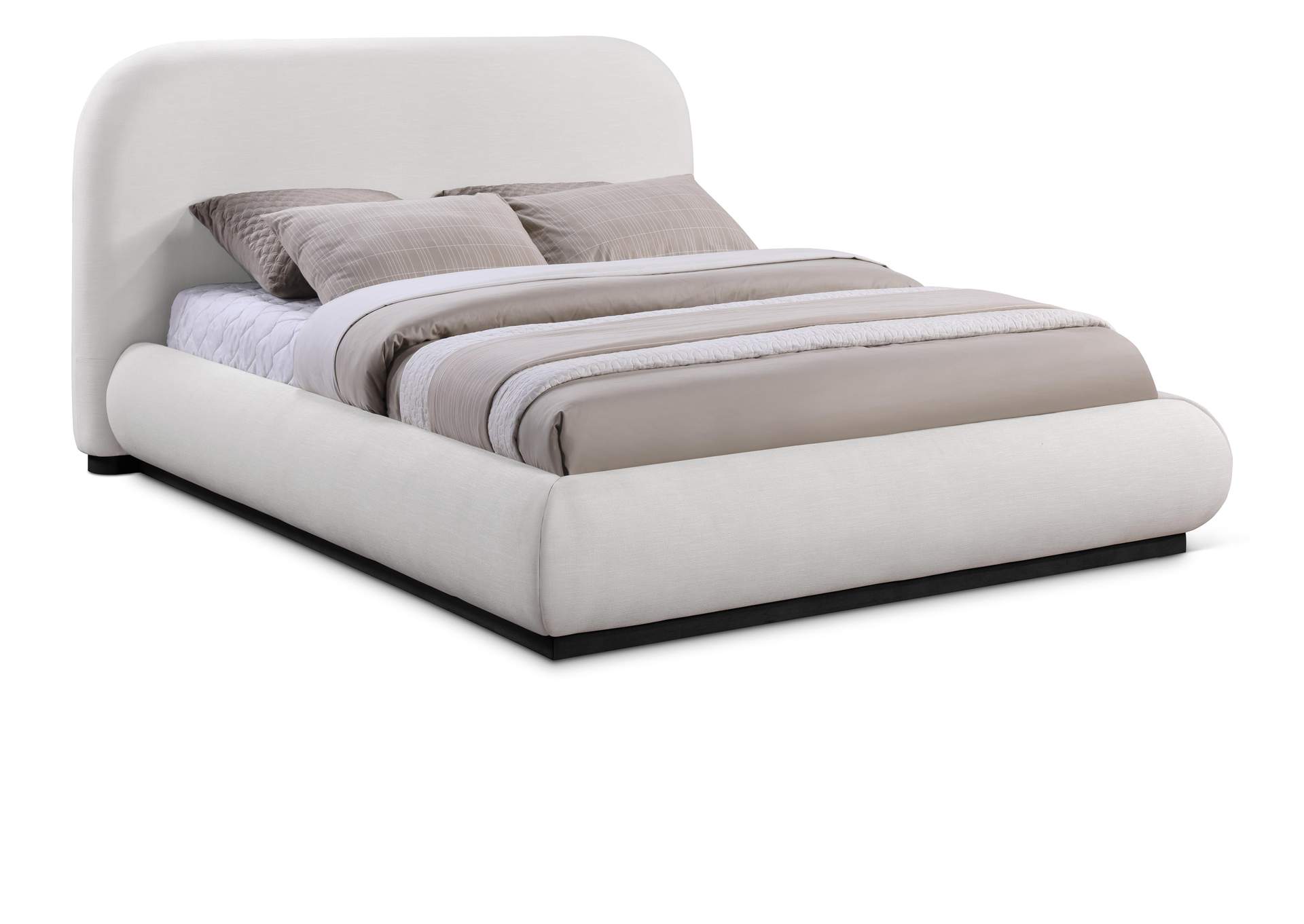 Vaughn Cream King Bed,Meridian Furniture