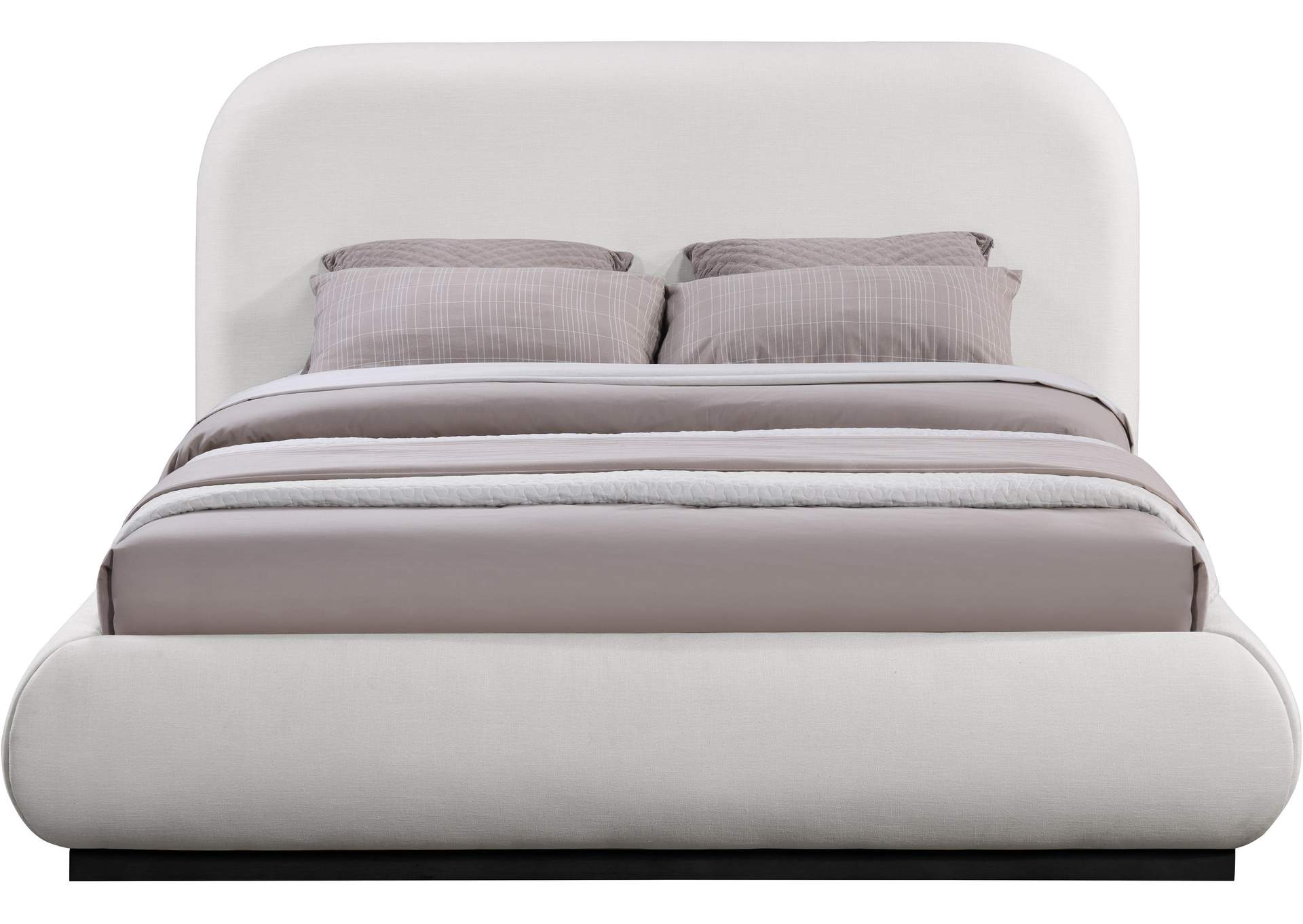 Vaughn Cream King Bed,Meridian Furniture