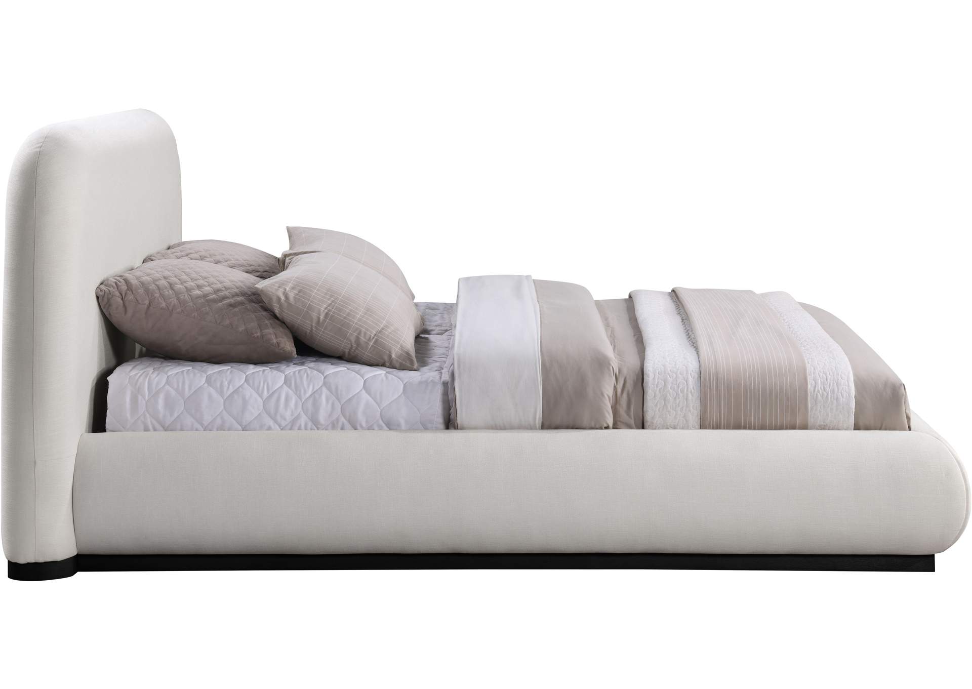 Vaughn Cream King Bed,Meridian Furniture