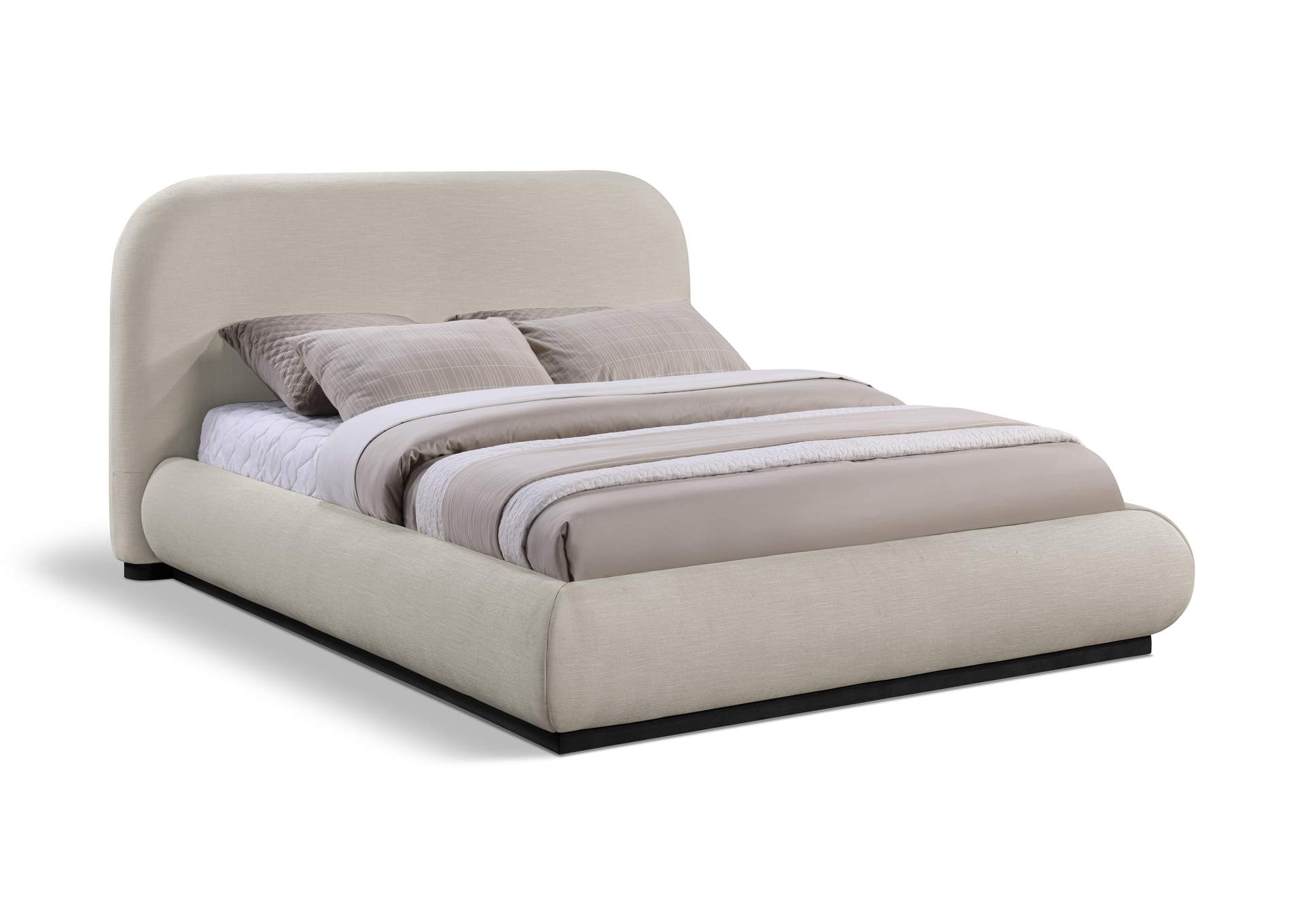 Vaughn Beige King Bed,Meridian Furniture